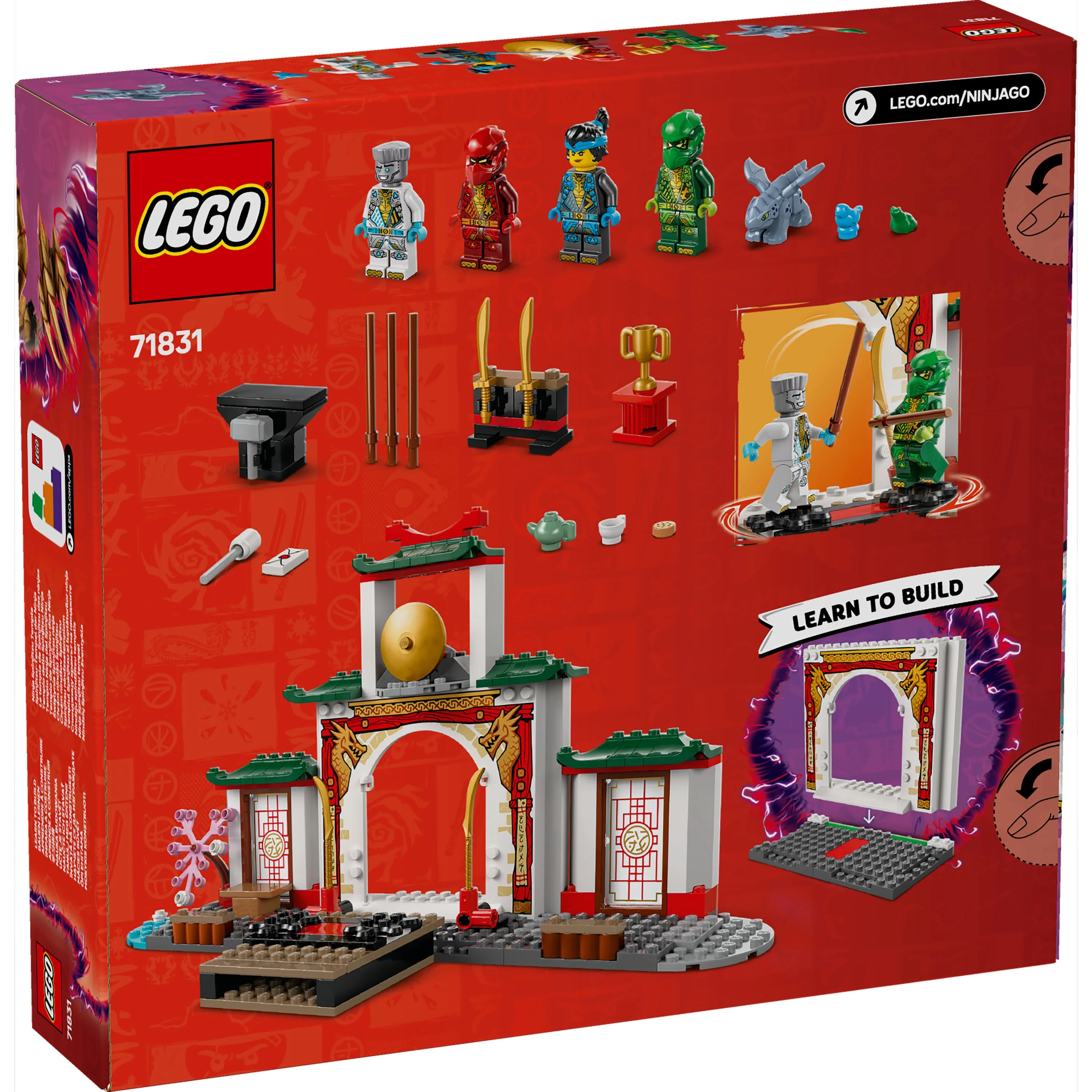 LEGO 71831 NINJAGO Ninja Spinjitzu Temple