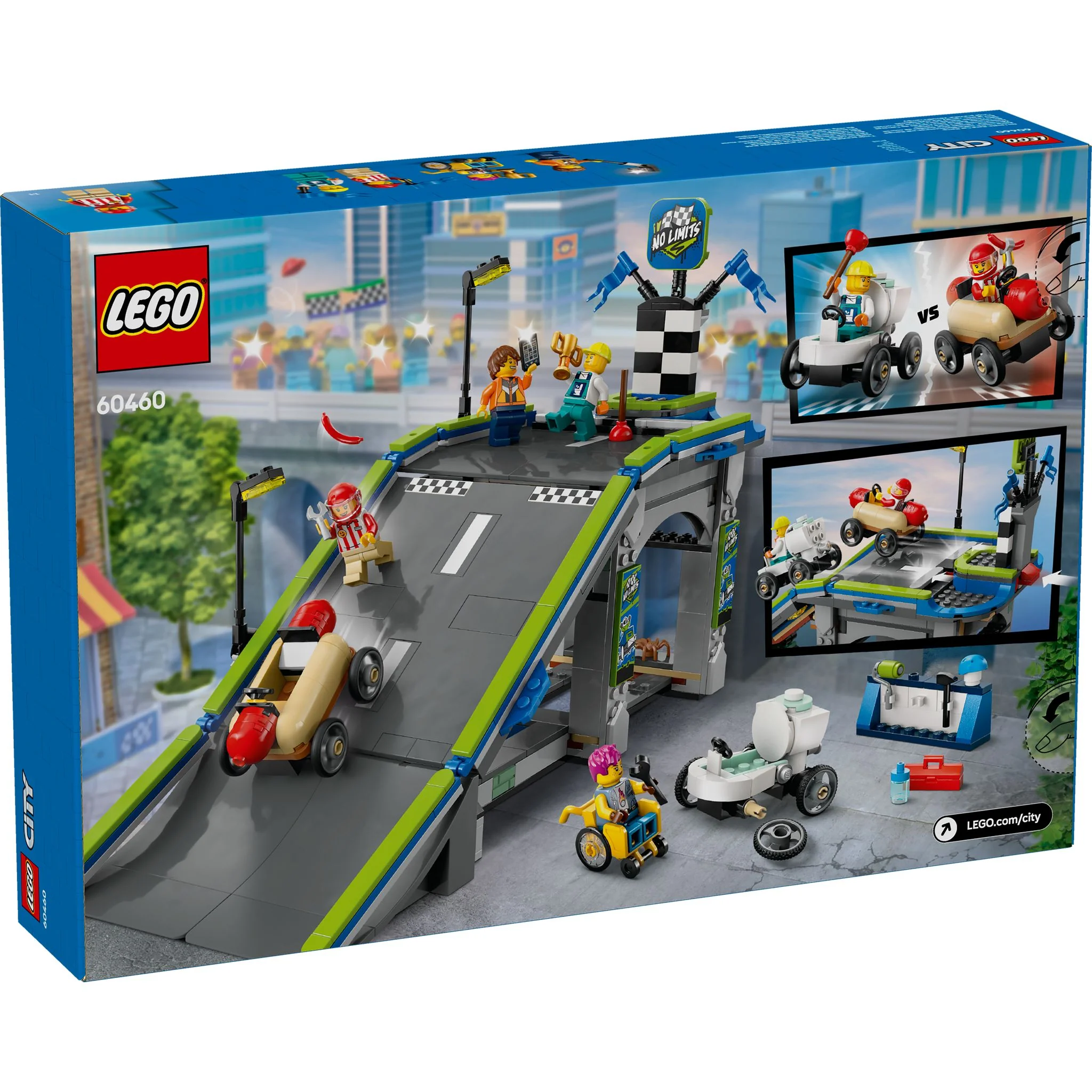 LEGO 60460 City No Limits: Race Car Ramp Track