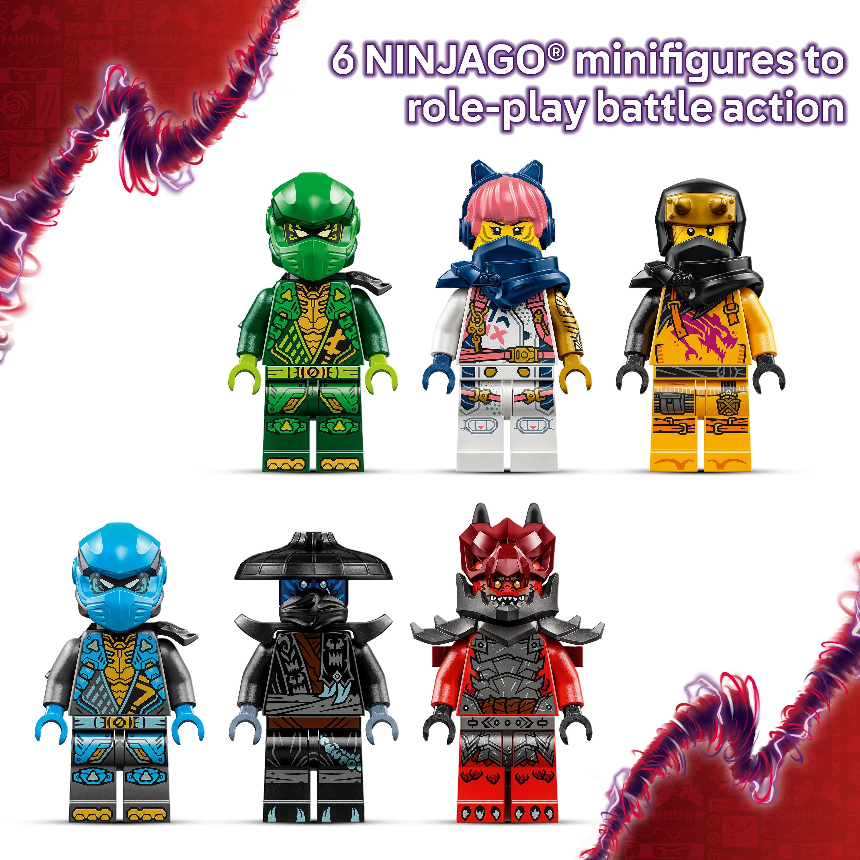 LEGO 71832 NINJAGO Thunderfang Dragon Of Chaos
