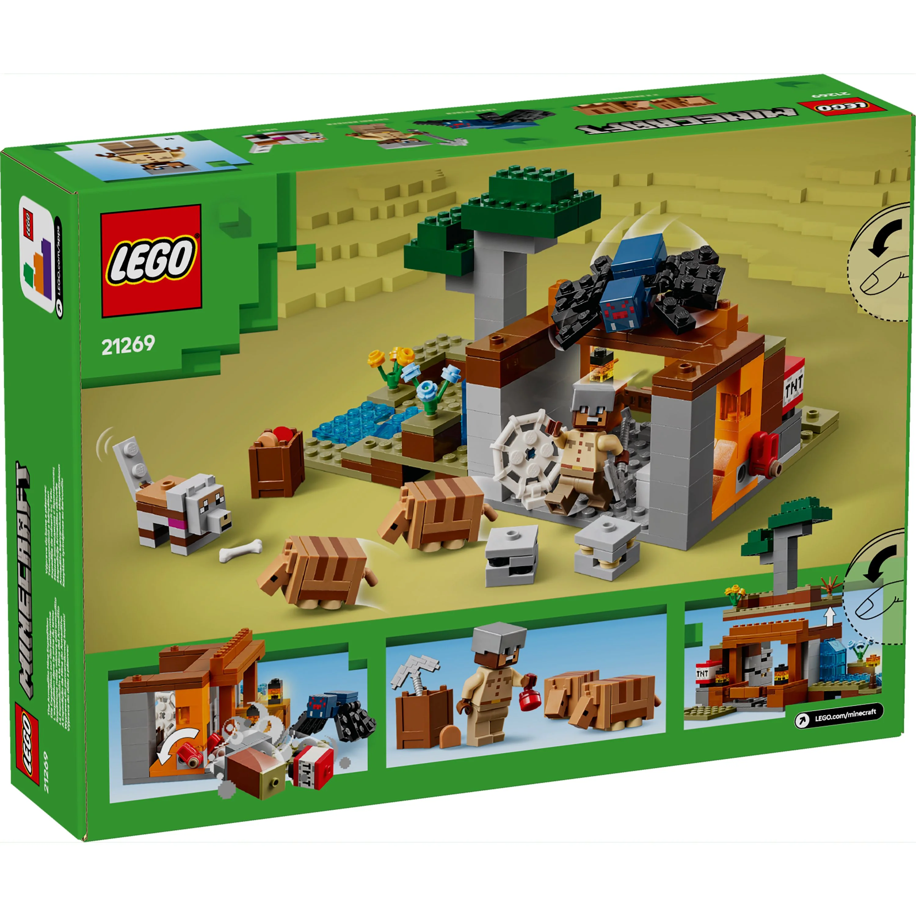 LEGO 21269 Minecraft The Armadillo Mine Expedition