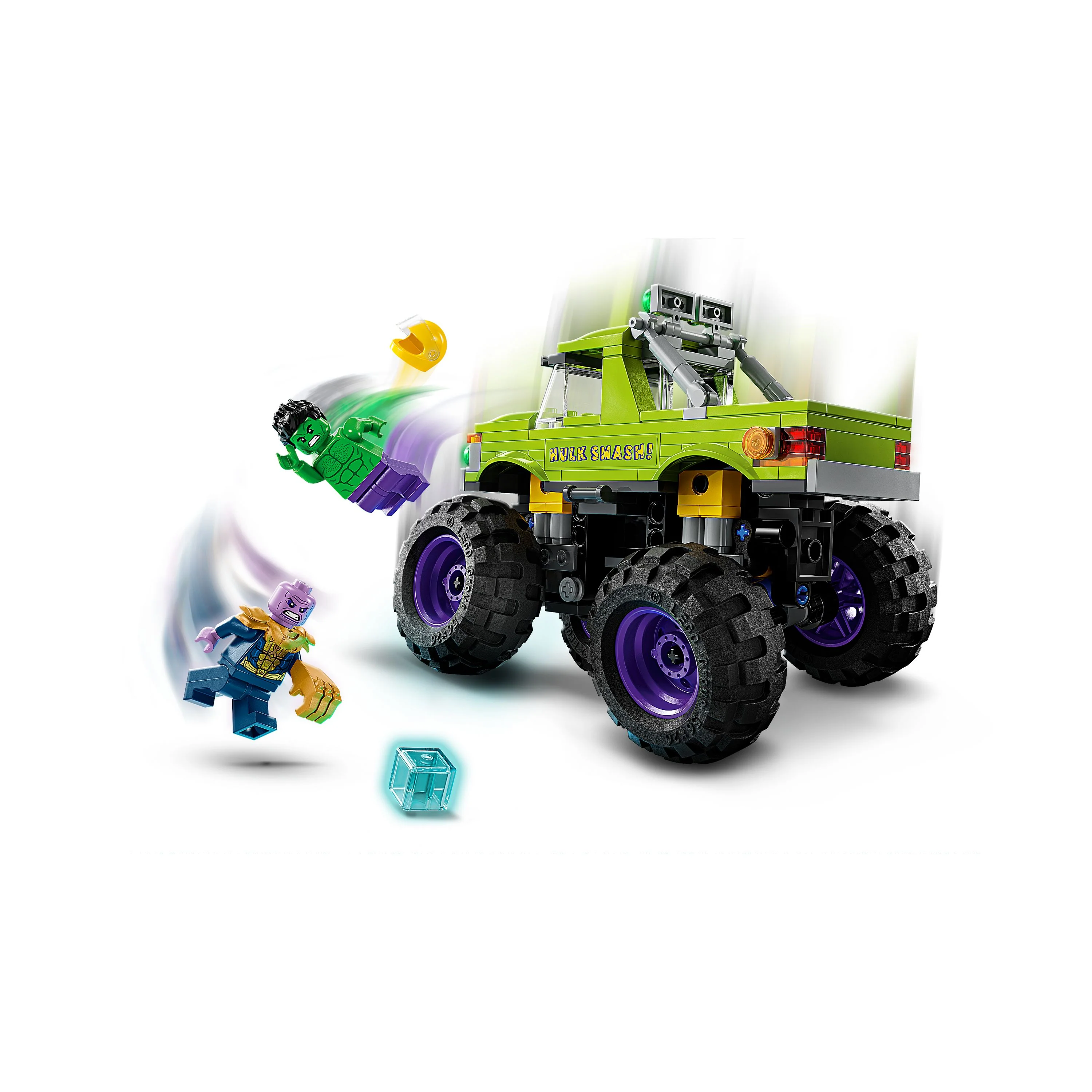 LEGO 76312 Super Heroes The Hulk Truck vs. Thanos