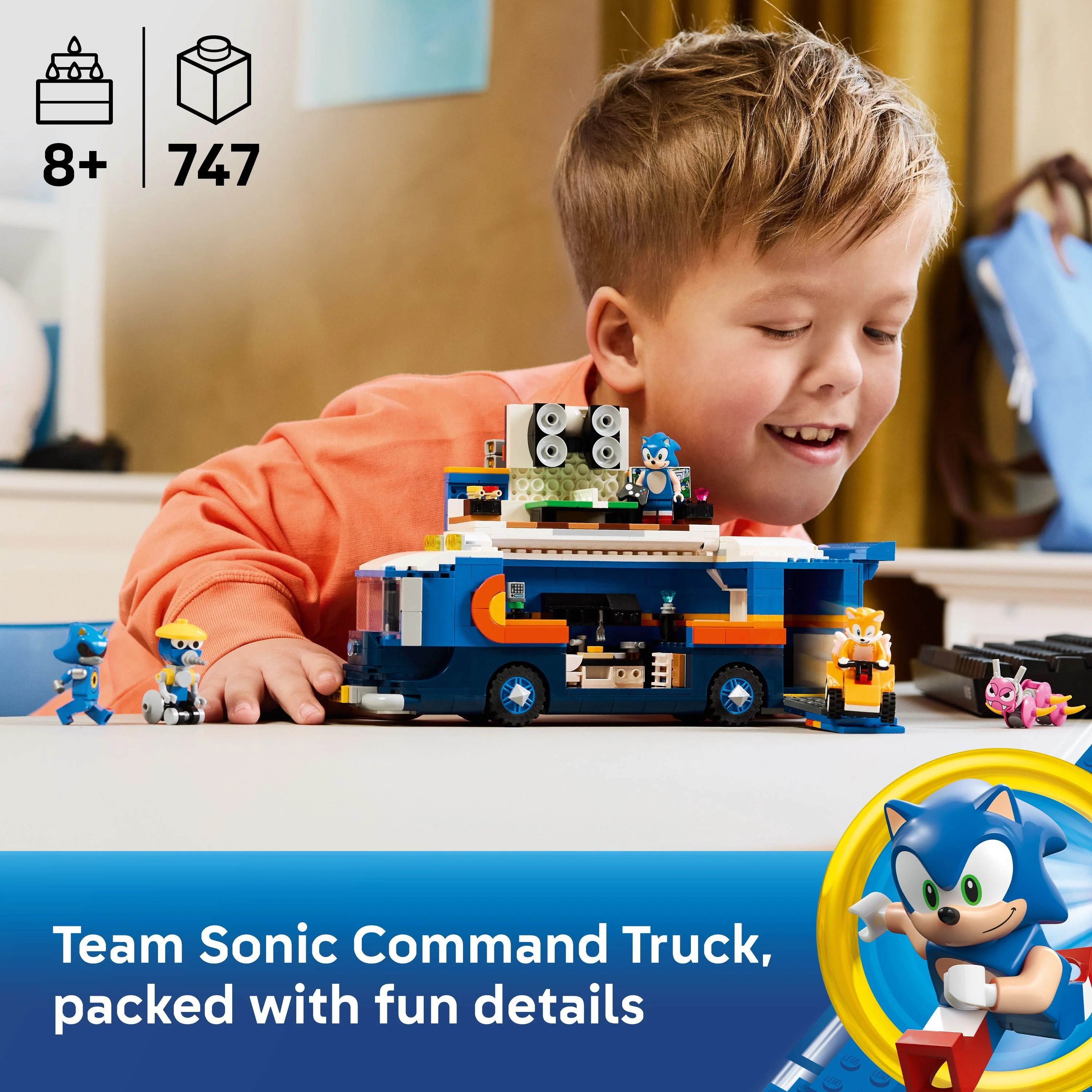 LEGO 77006 Sonic The Hedgehog Team Sonic Command Truck