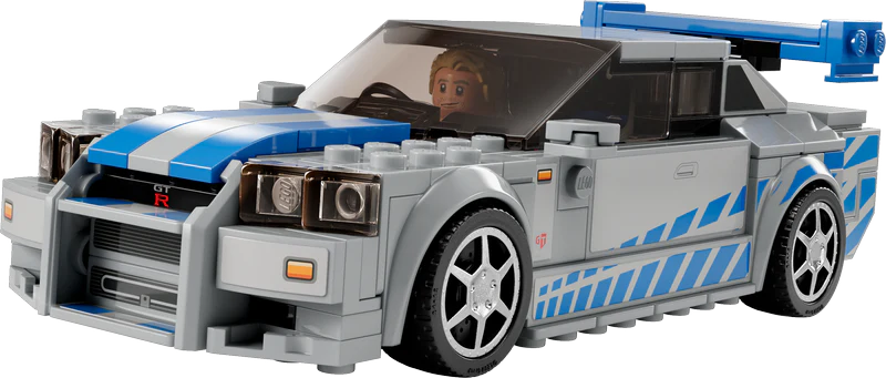 LEGO 76917 Speed Champions 2 Fast 2 Furious Nissan Skyline GT-R (R34)