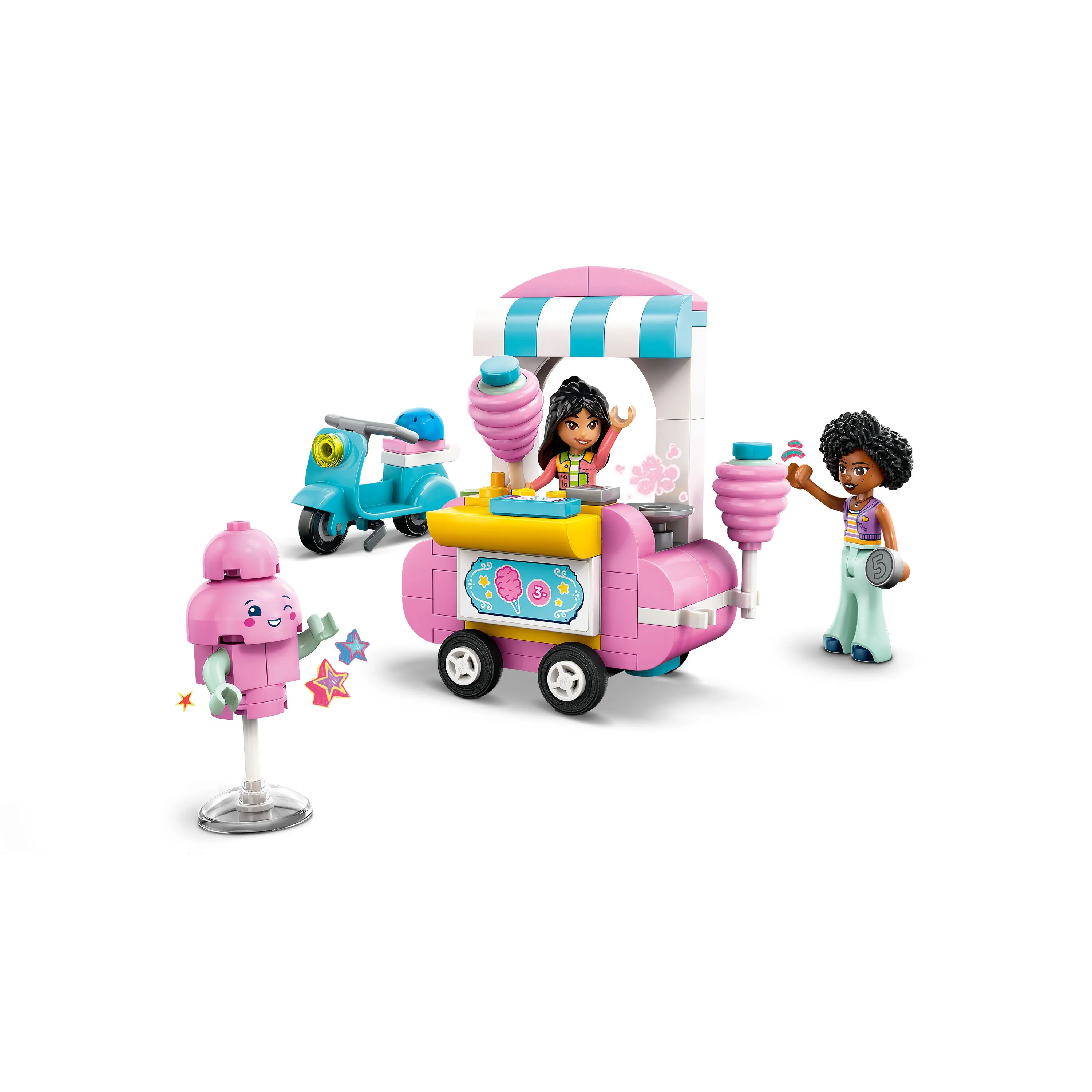 LEGO 42643 Friends Candyfloss Stand and Scooter