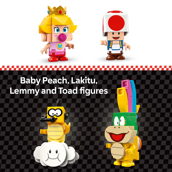 LEGO 72036 Super Mario Mario Kart – Baby Peach & Grand Prix Set