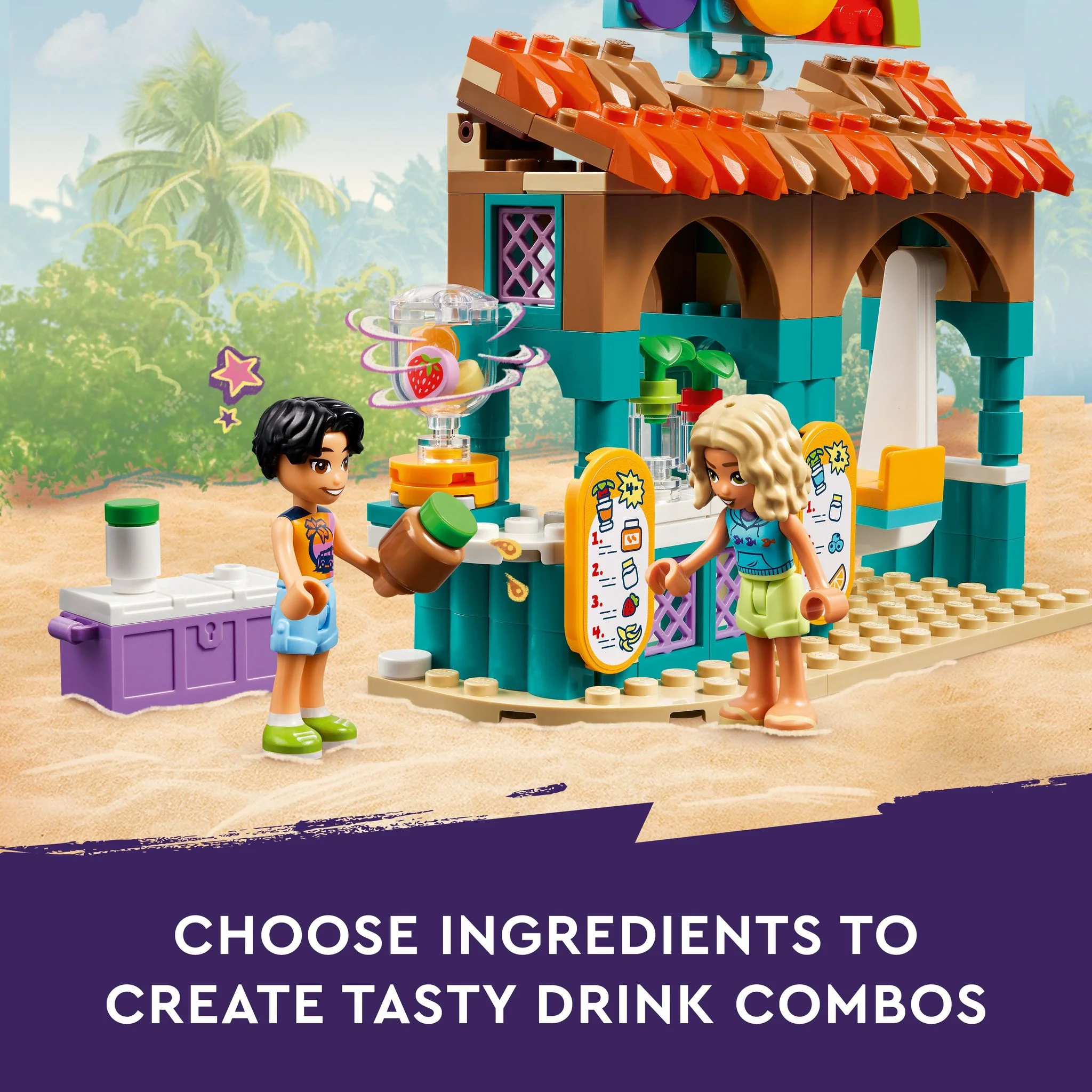LEGO 42625 Friends Beach Smoothie Stand