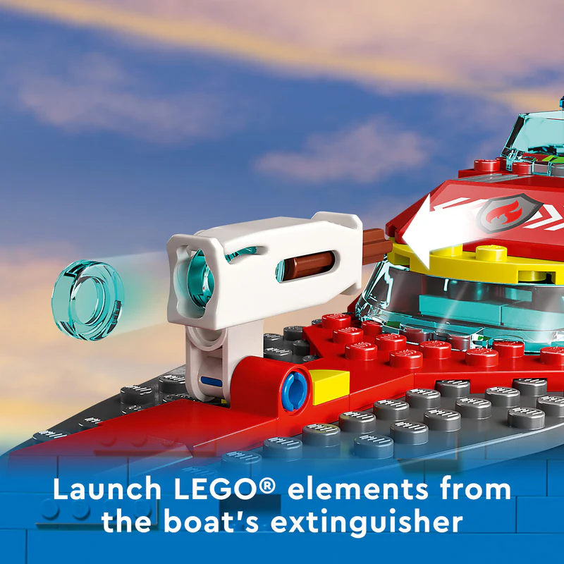 LEGO 60373 City Fire Rescue Boat