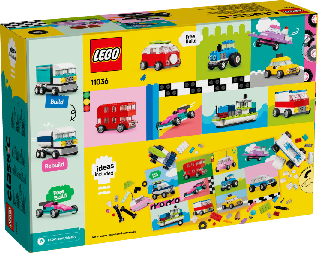 LEGO 11036 Classic Creative Vehicles