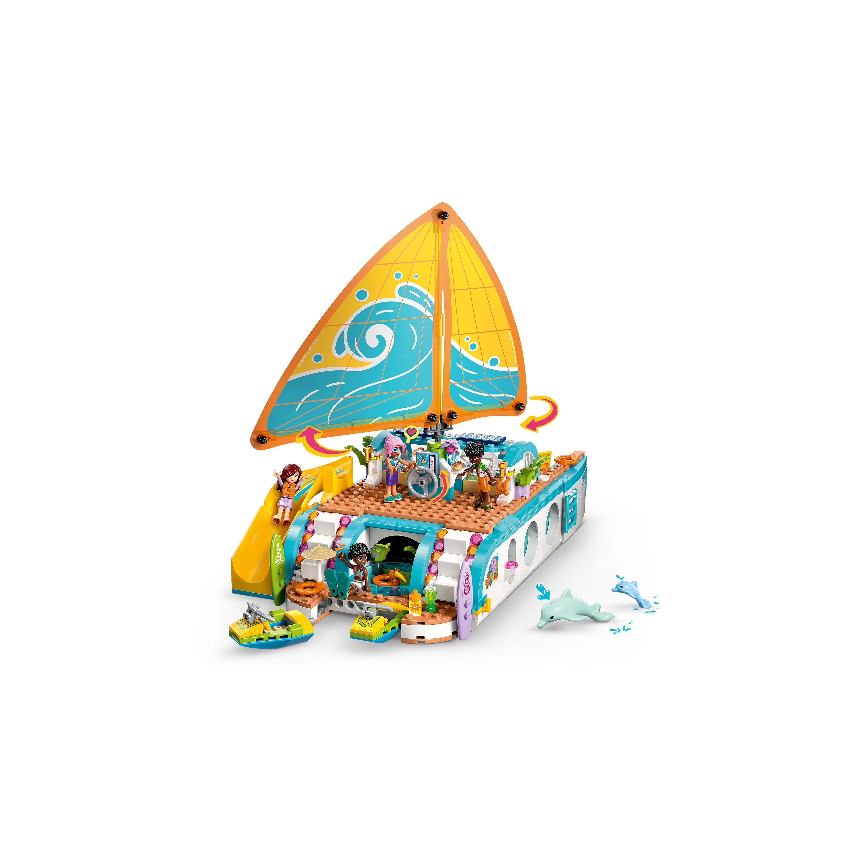 LEGO 42664 Friends Travel Boat Adventure