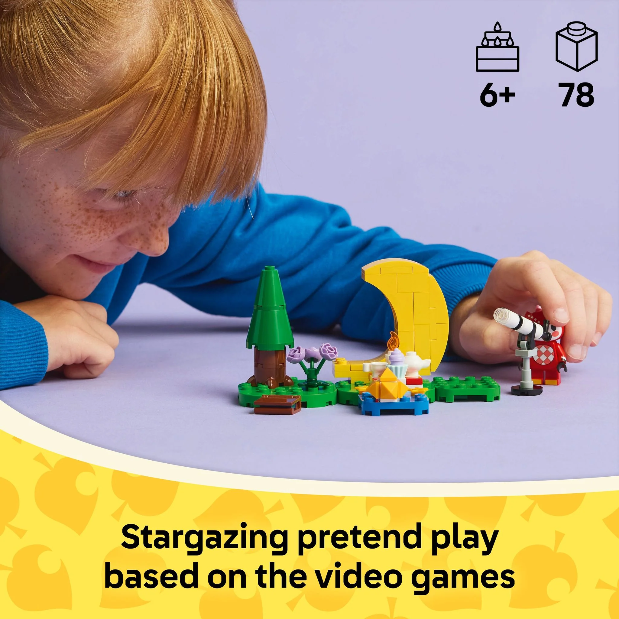 LEGO 77053 Animal Crossing Stargazing with Celeste