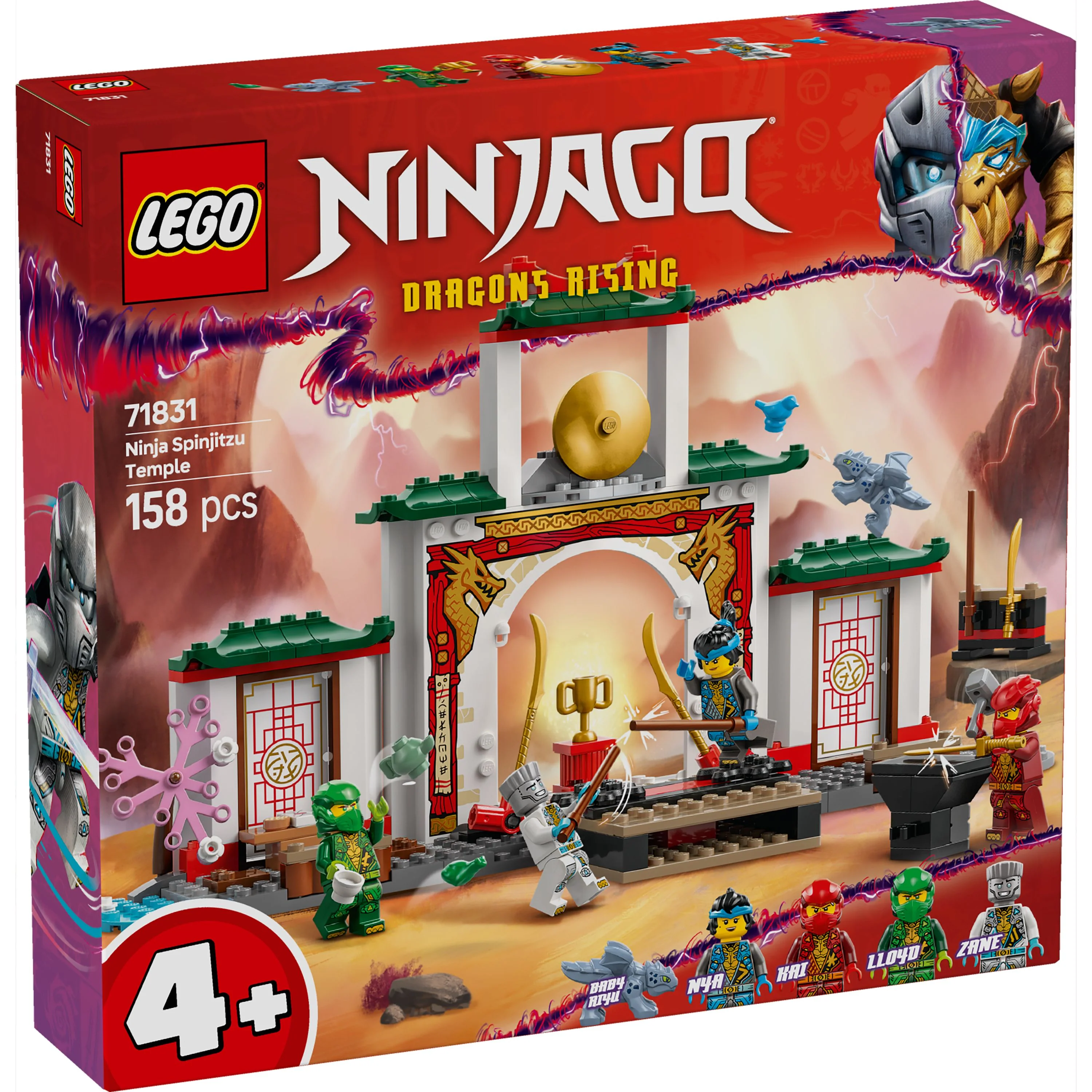 LEGO 71831 NINJAGO Ninja Spinjitzu Temple