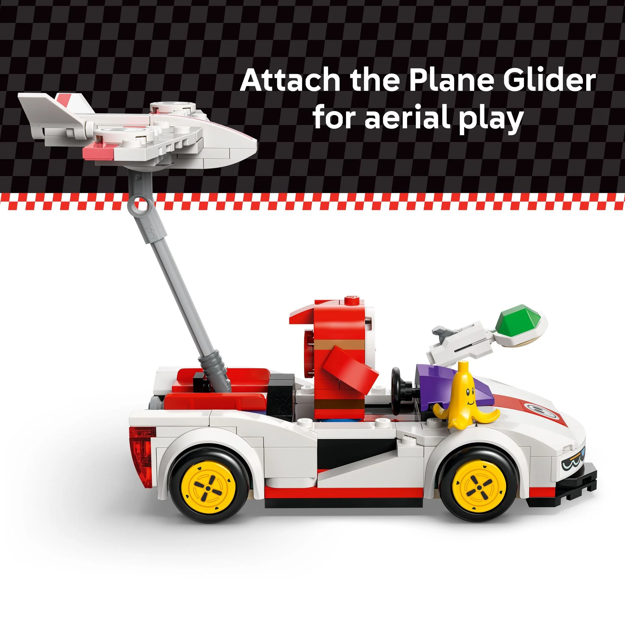 LEGO 72045 Super Mario: Mario Kart – Shy Guy & P-Wing