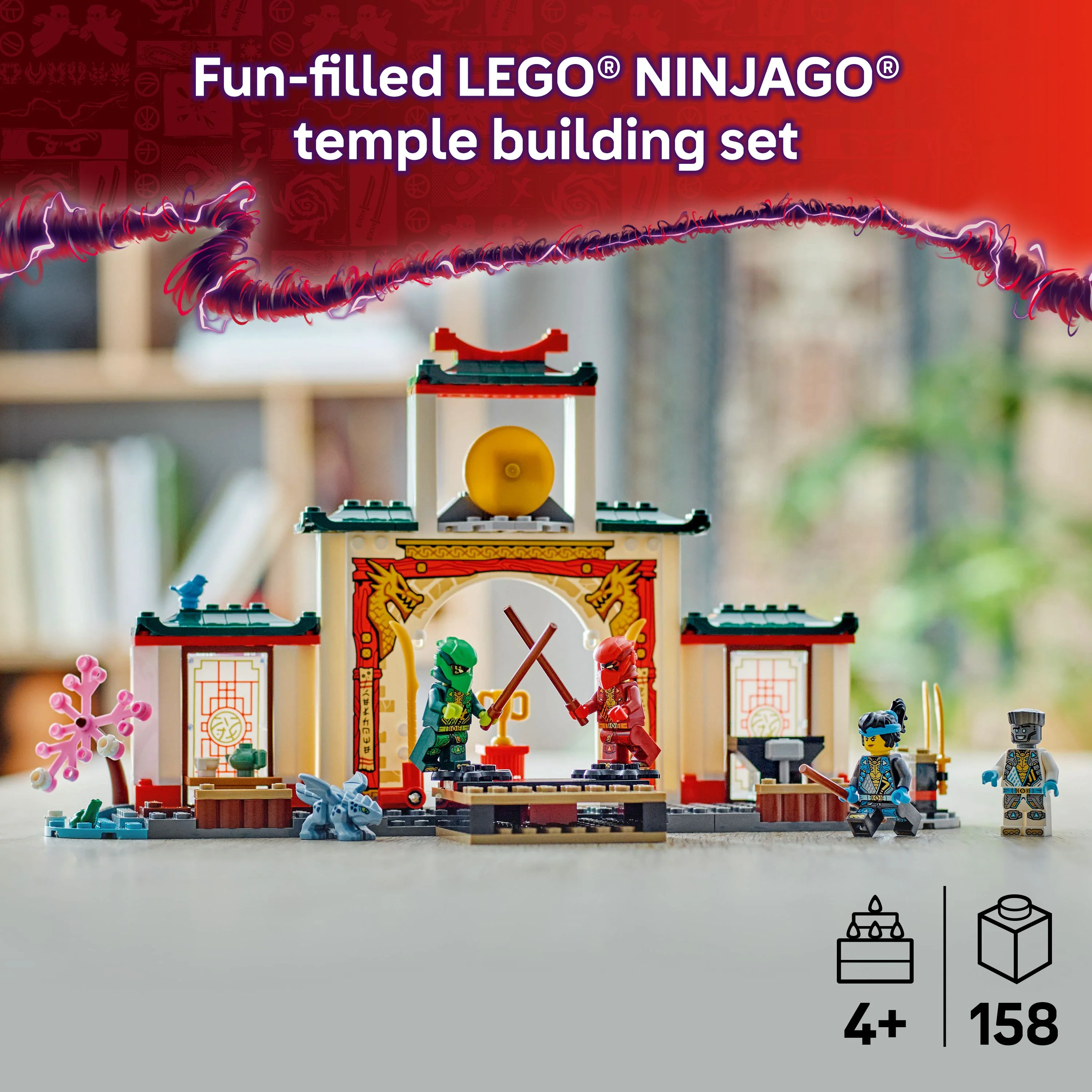 LEGO 71831 NINJAGO Ninja Spinjitzu Temple