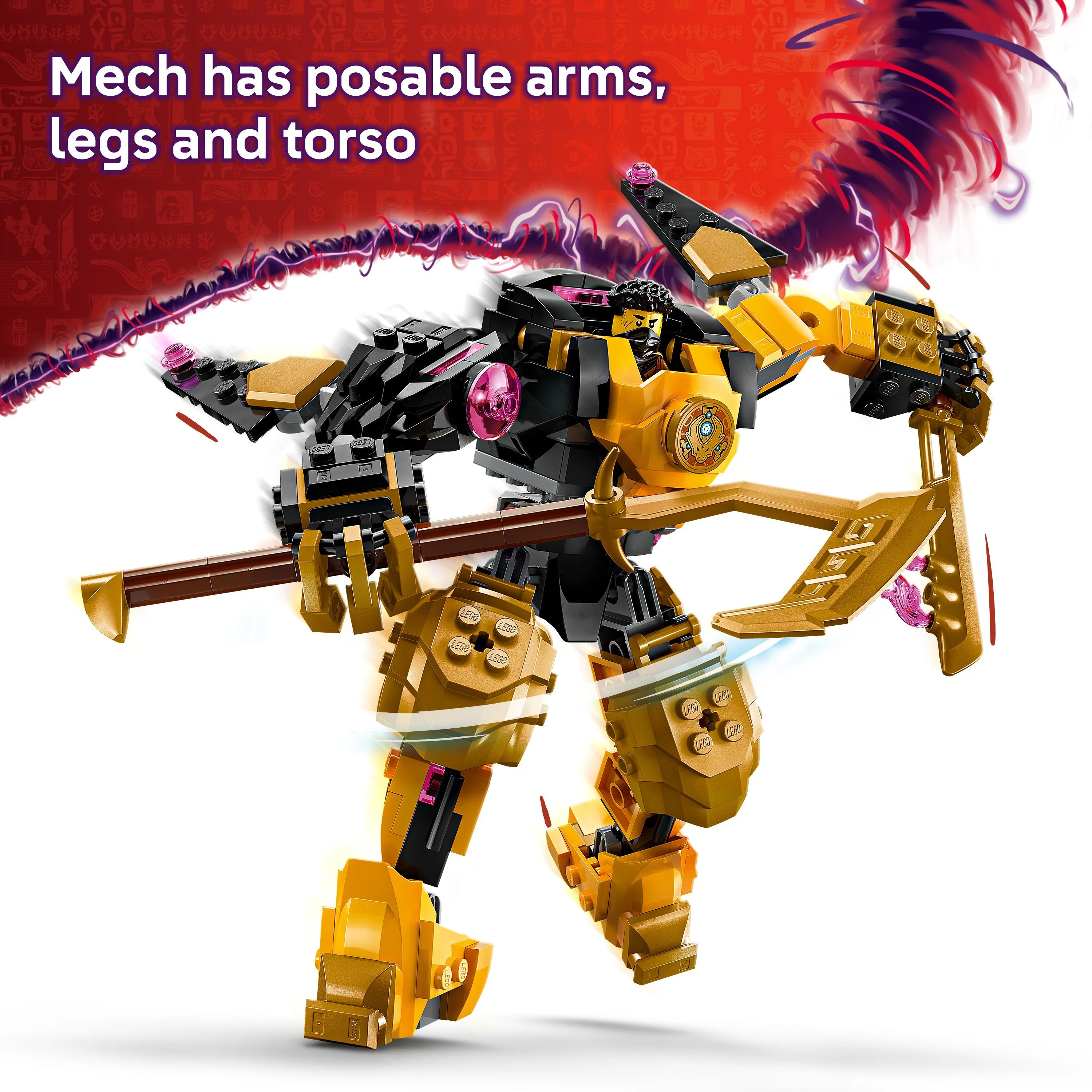 LEGO 71839 NINJAGO Arin's Spinjitzu Battle Mech