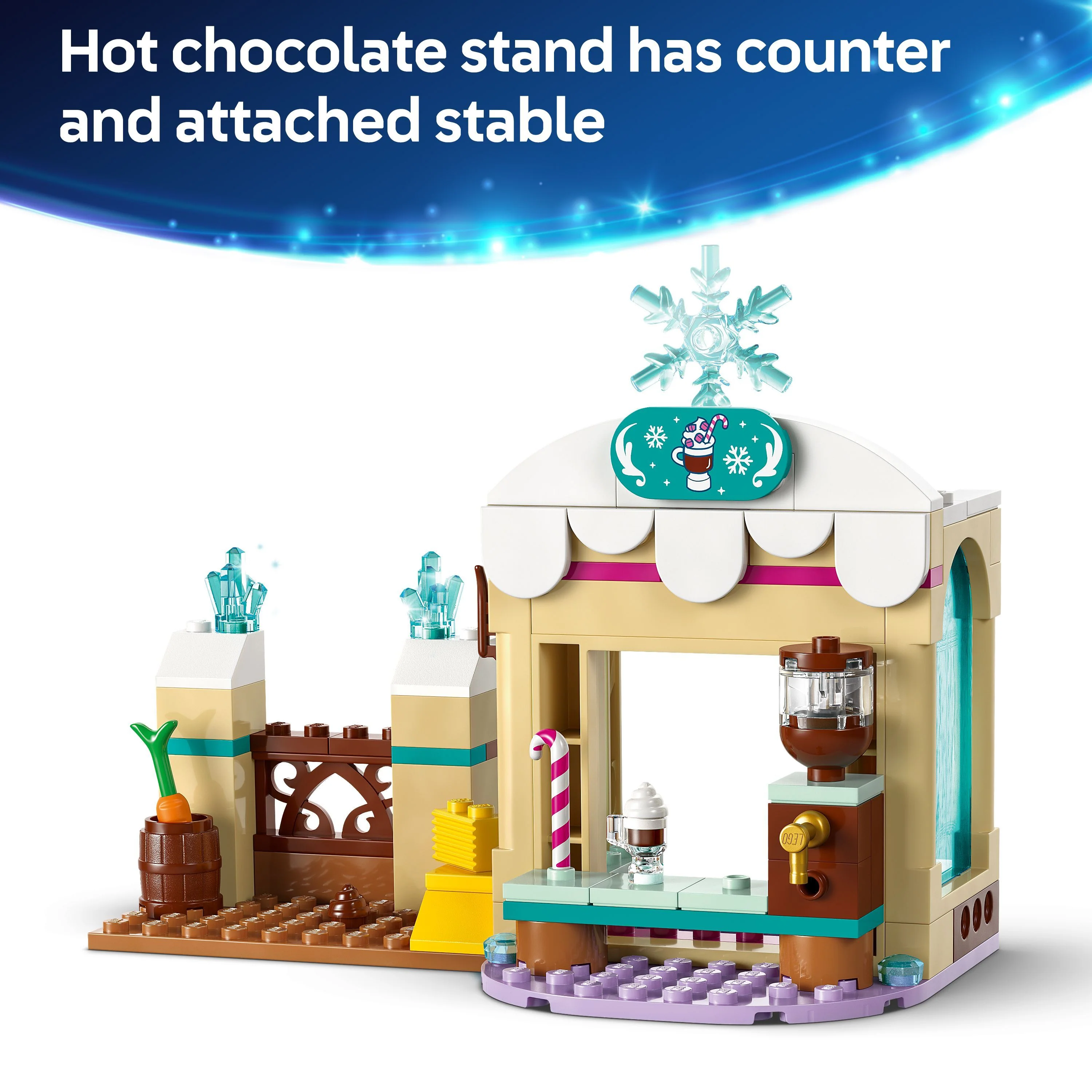 LEGO 43256 Disney Frozen Anna's Sleigh Adventure