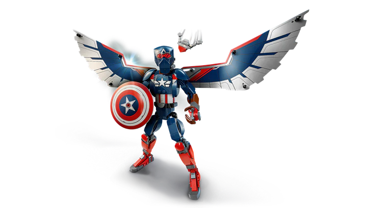 LEGO 76296 Super Heroes New Captain America Construction Figure