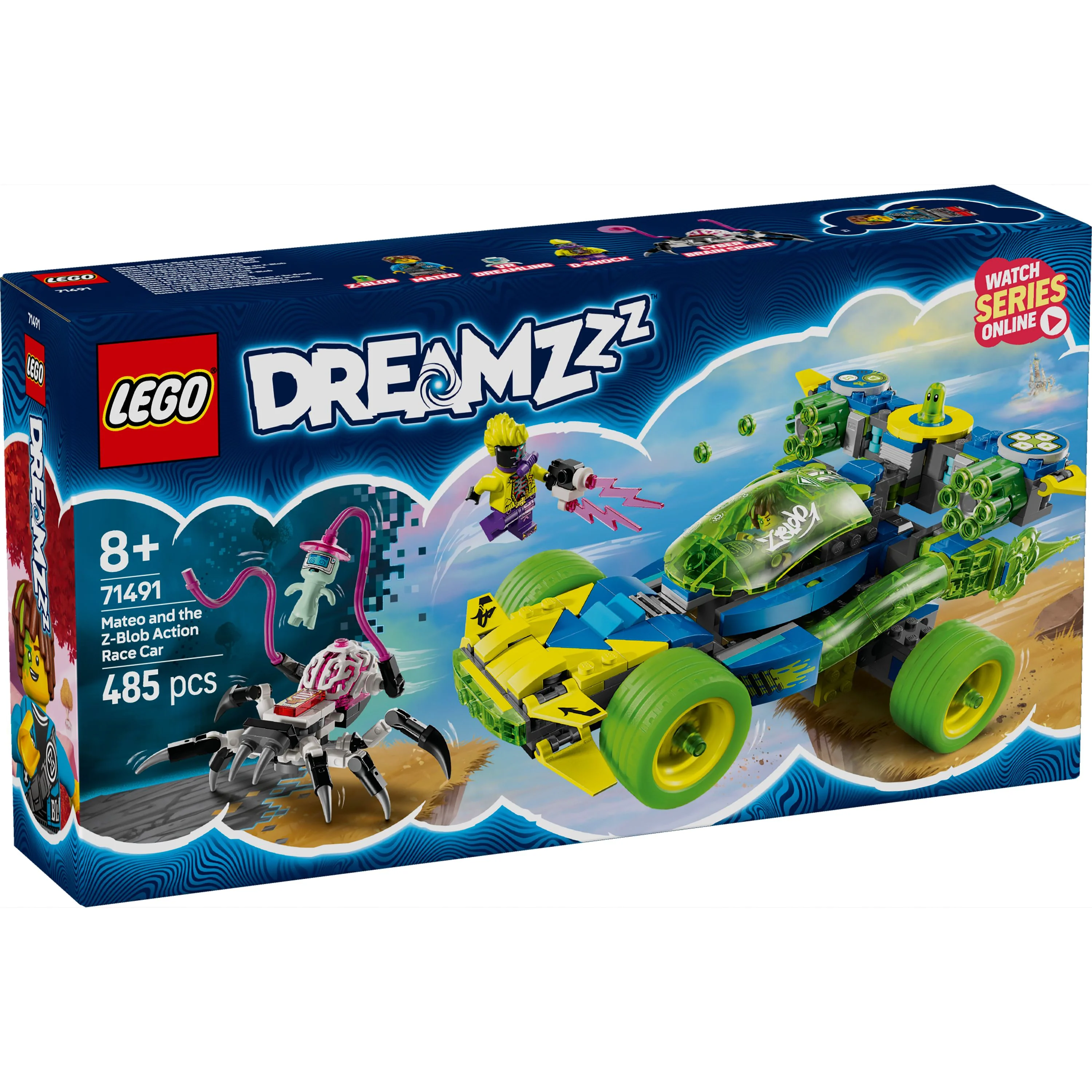 LEGO 71491 DREAMZzz Mateo and the Z-Blob Action Race Car