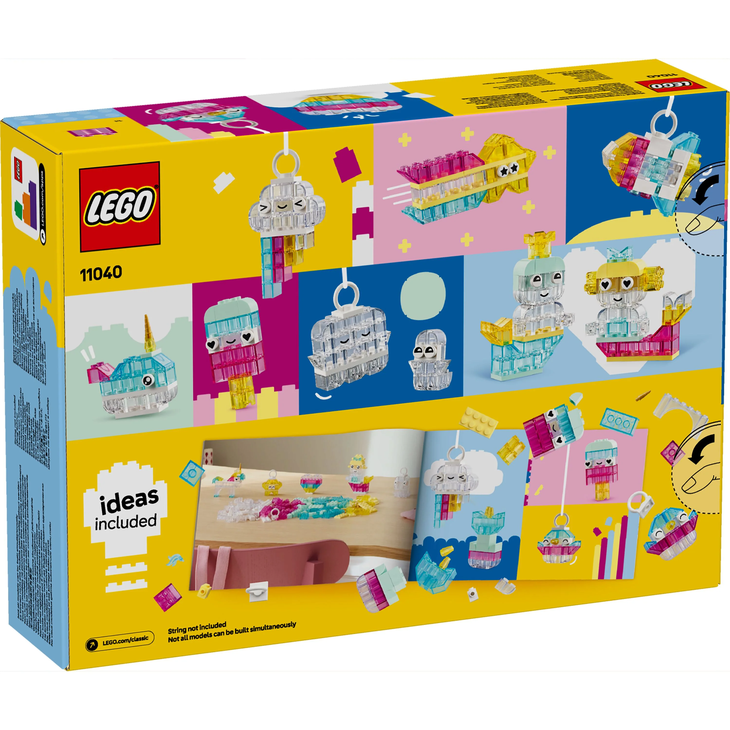 LEGO 11040 Classic Magical Transparent Box