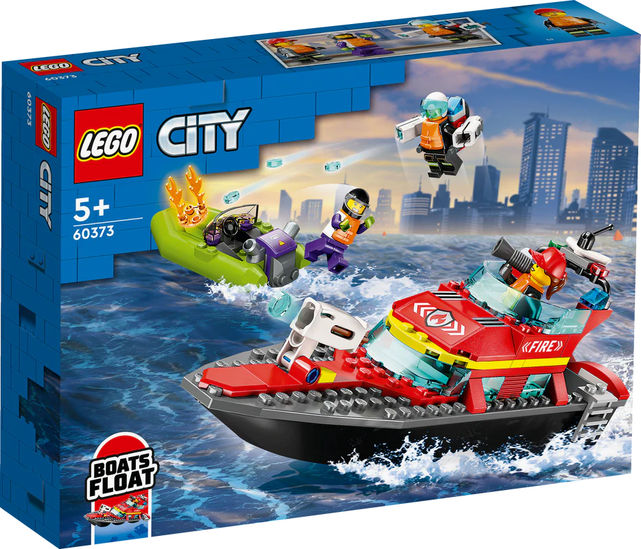 LEGO 60373 City Fire Rescue Boat