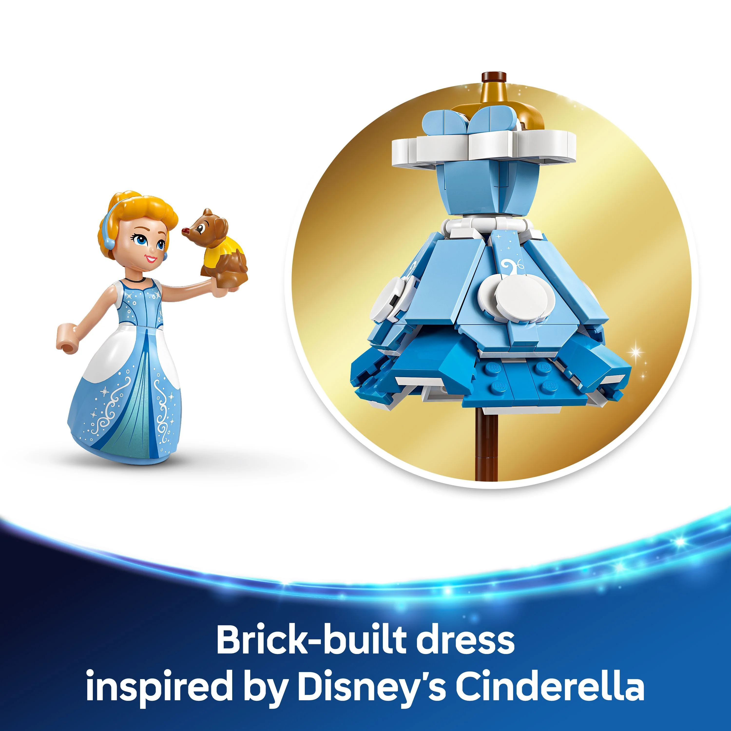 LEGO 43266 Disney Princess Cinderella's Dress