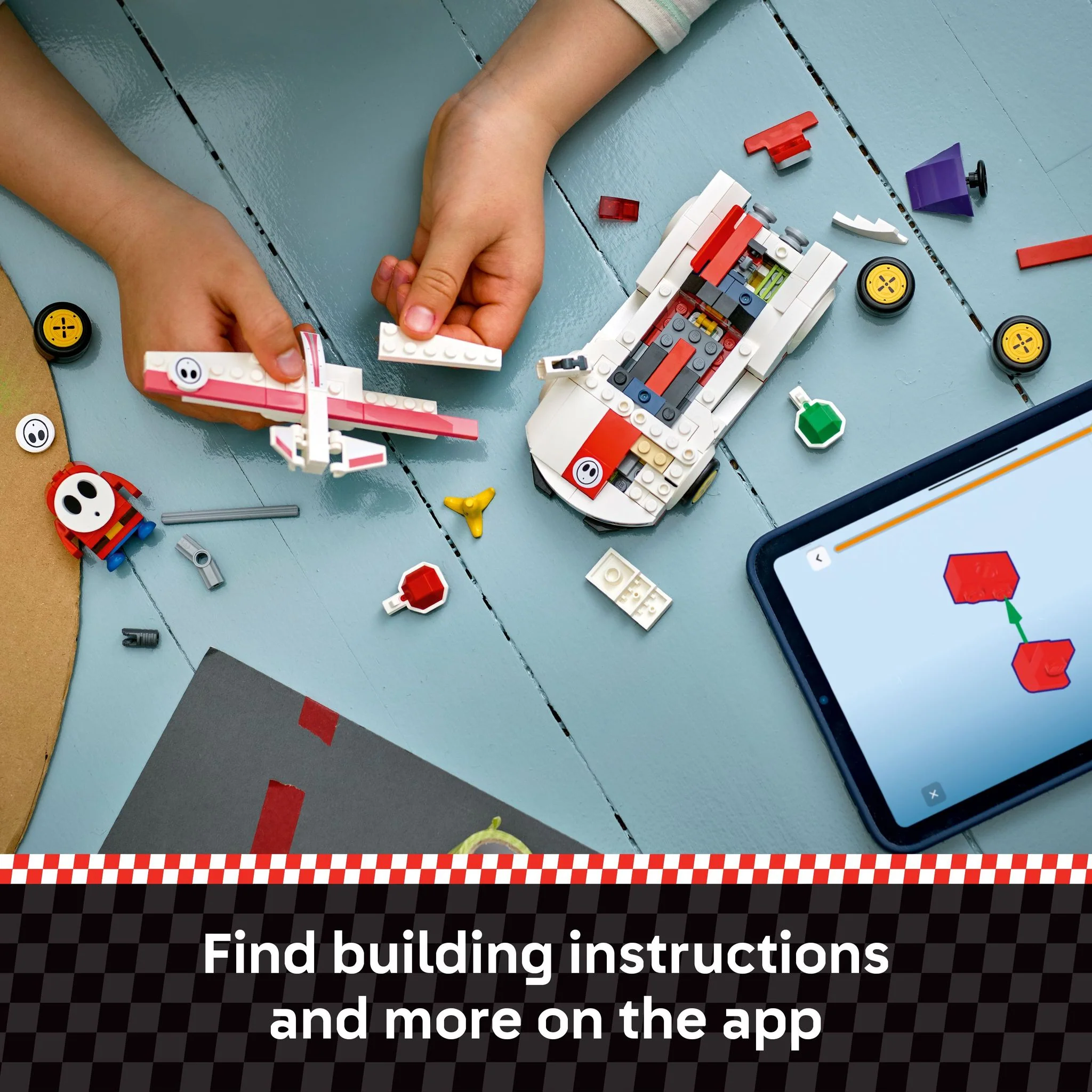 LEGO 72045 Super Mario: Mario Kart – Shy Guy & P-Wing