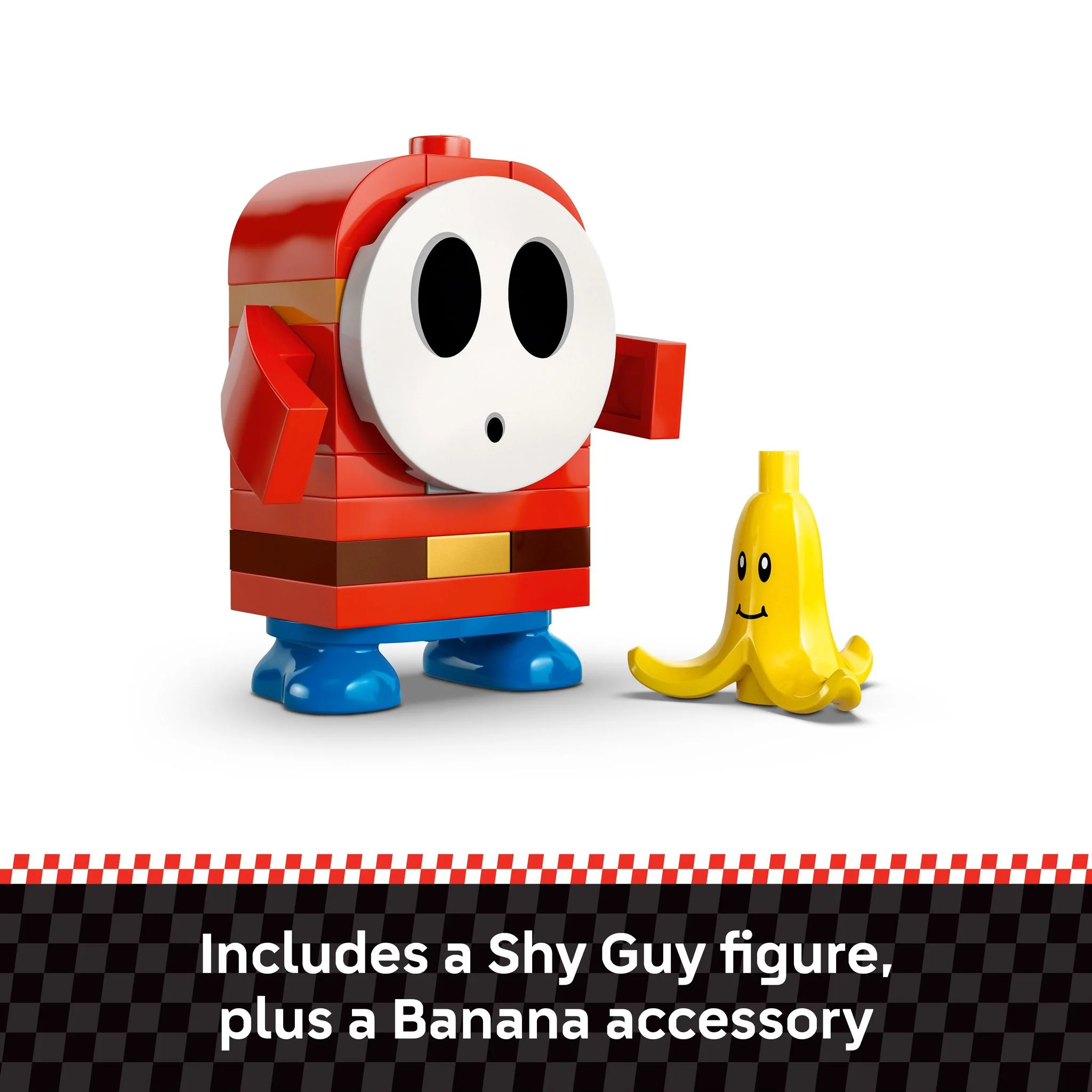 LEGO 72045 Super Mario: Mario Kart – Shy Guy & P-Wing