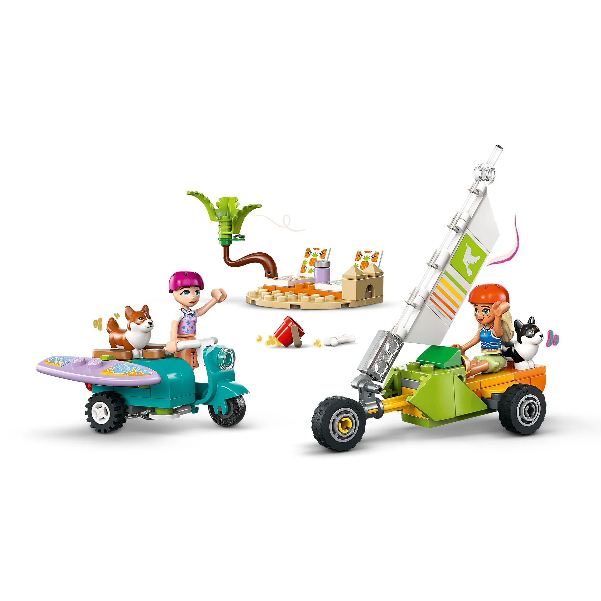 LEGO 42641 Friends Surfing Dogs and Scooter Adventure