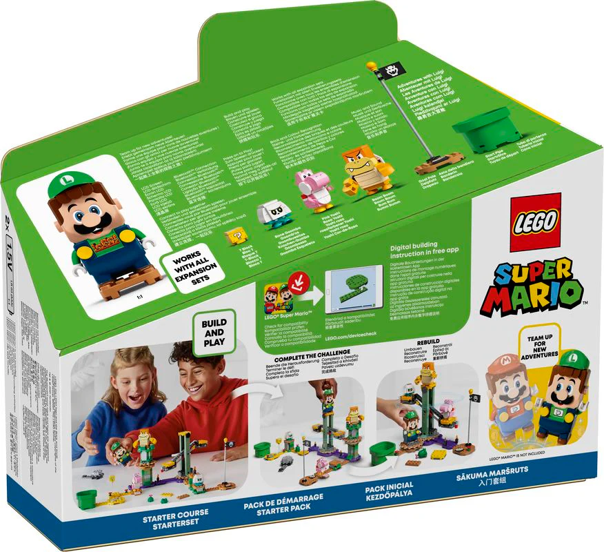 LEGO 71387 Super Mario Adventures With Luigi Starter Course
