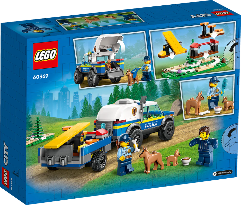 LEGO 60369 City Mobile Police Dog Training