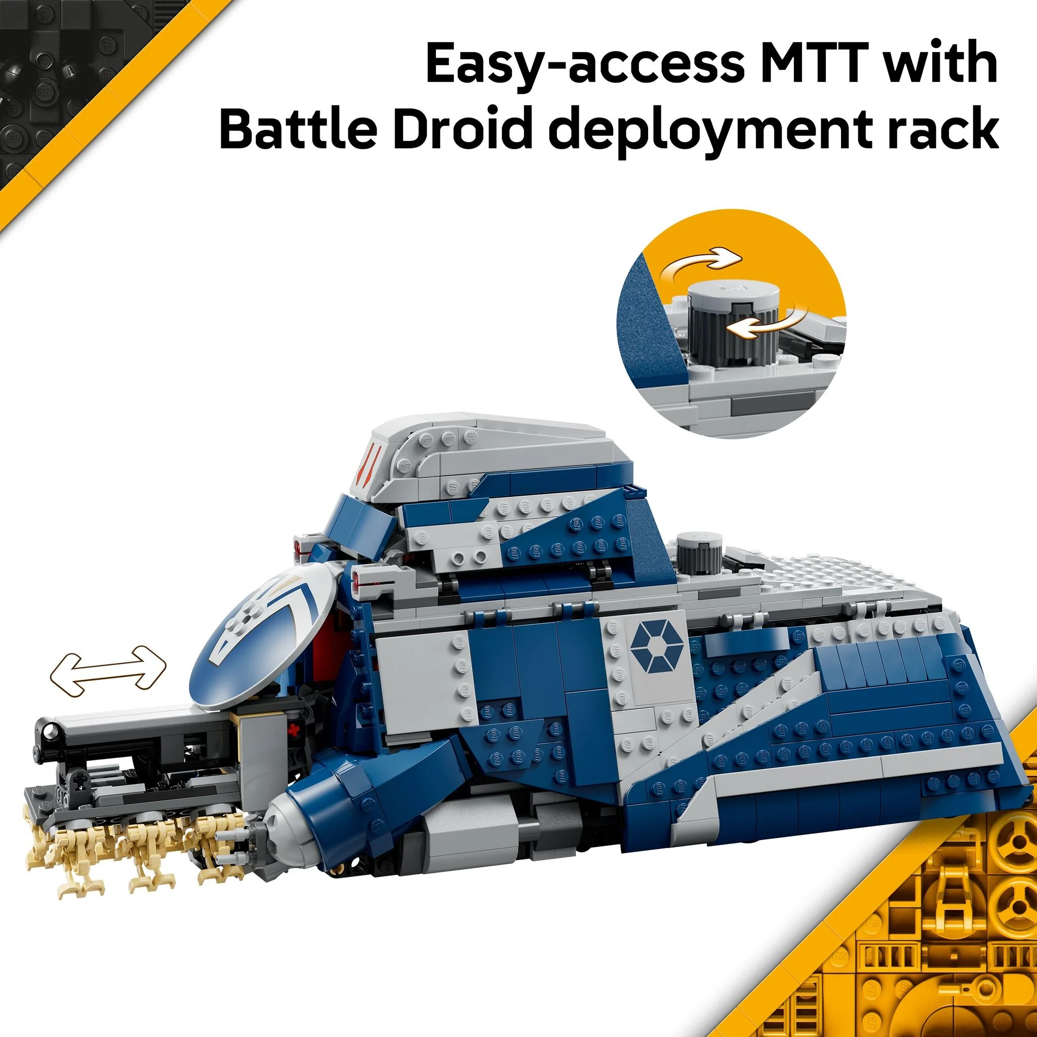 LEGO 75435 Star Wars Battle of Felucia Separatist MTT