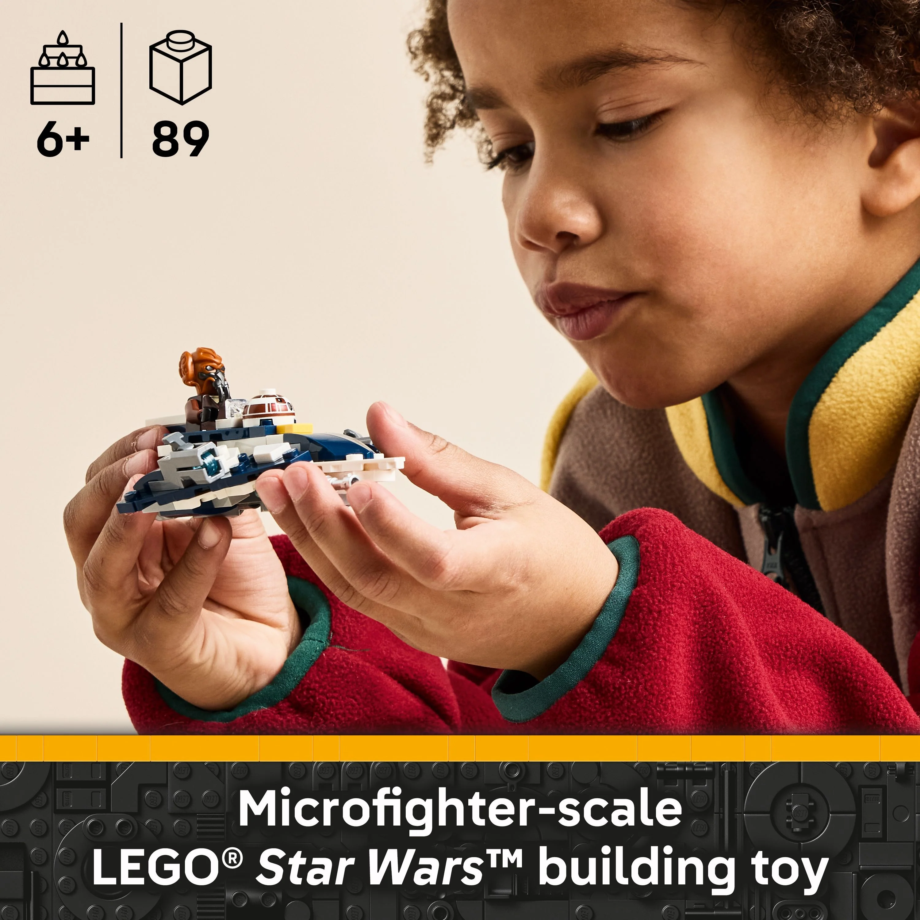 LEGO 75400 Star Wars Plo Koon's Jedi Starfighter Microfighter