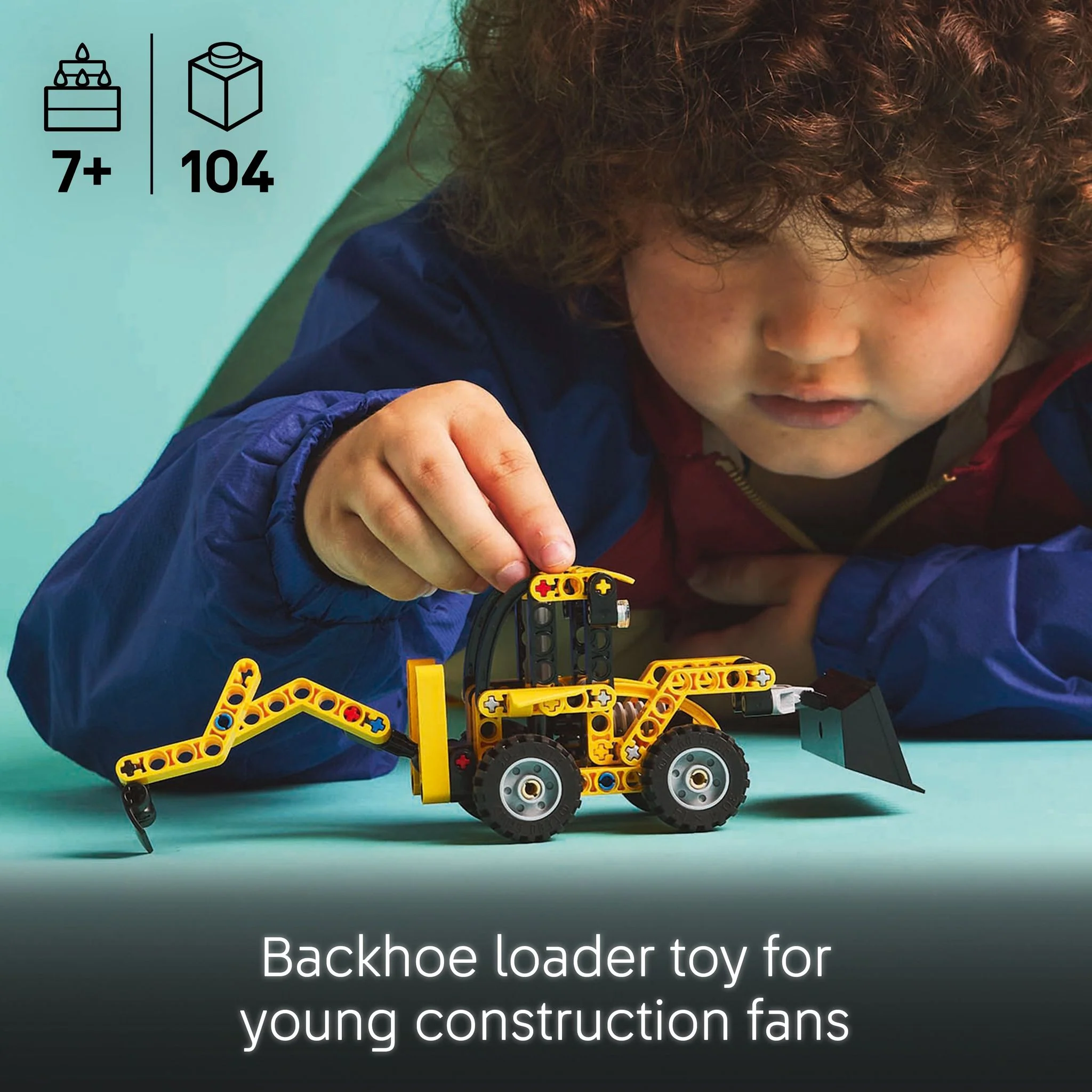LEGO 42197 Technic Backhoe Loader