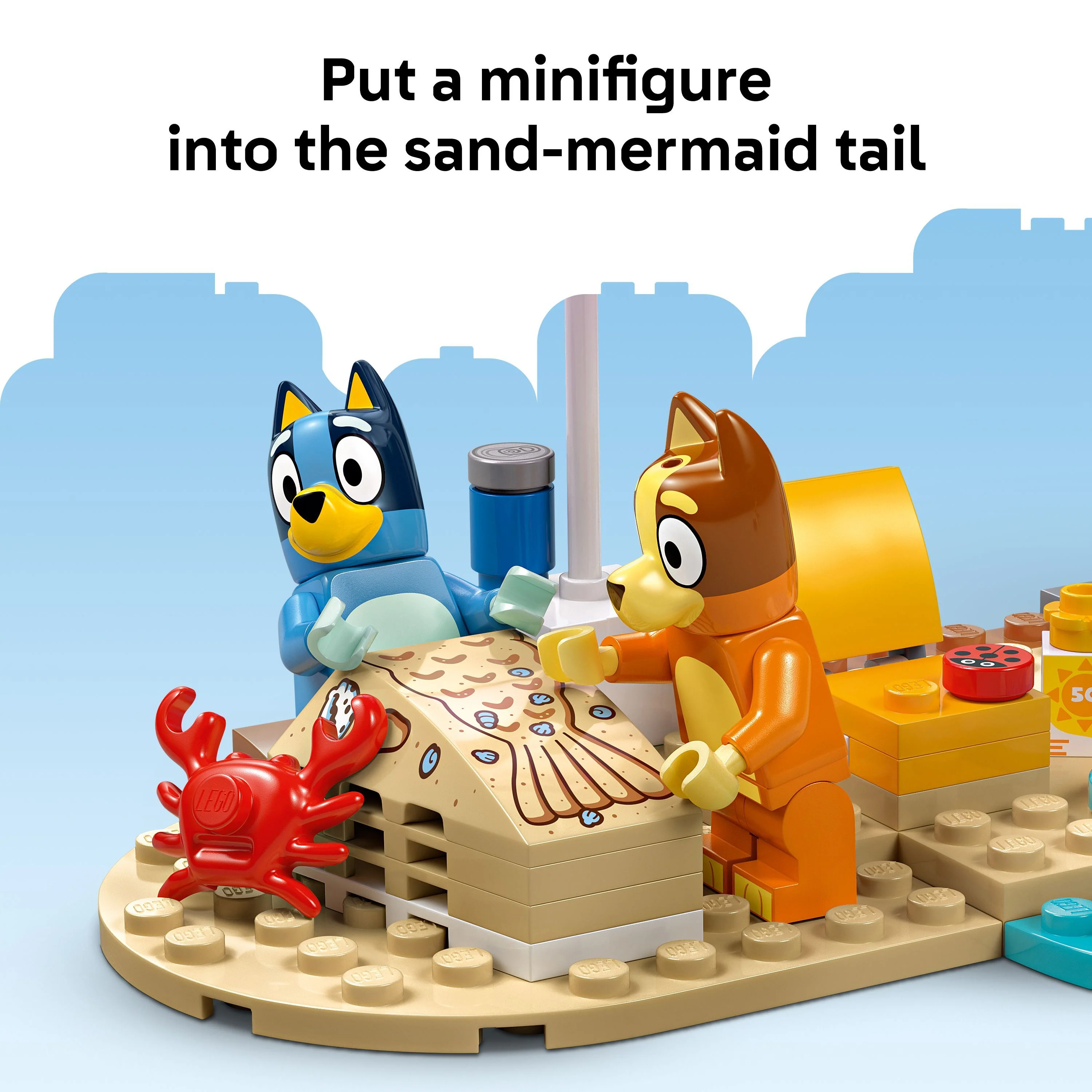 LEGO 11202 Bluey: Bluey's Beach & Family Car Trip