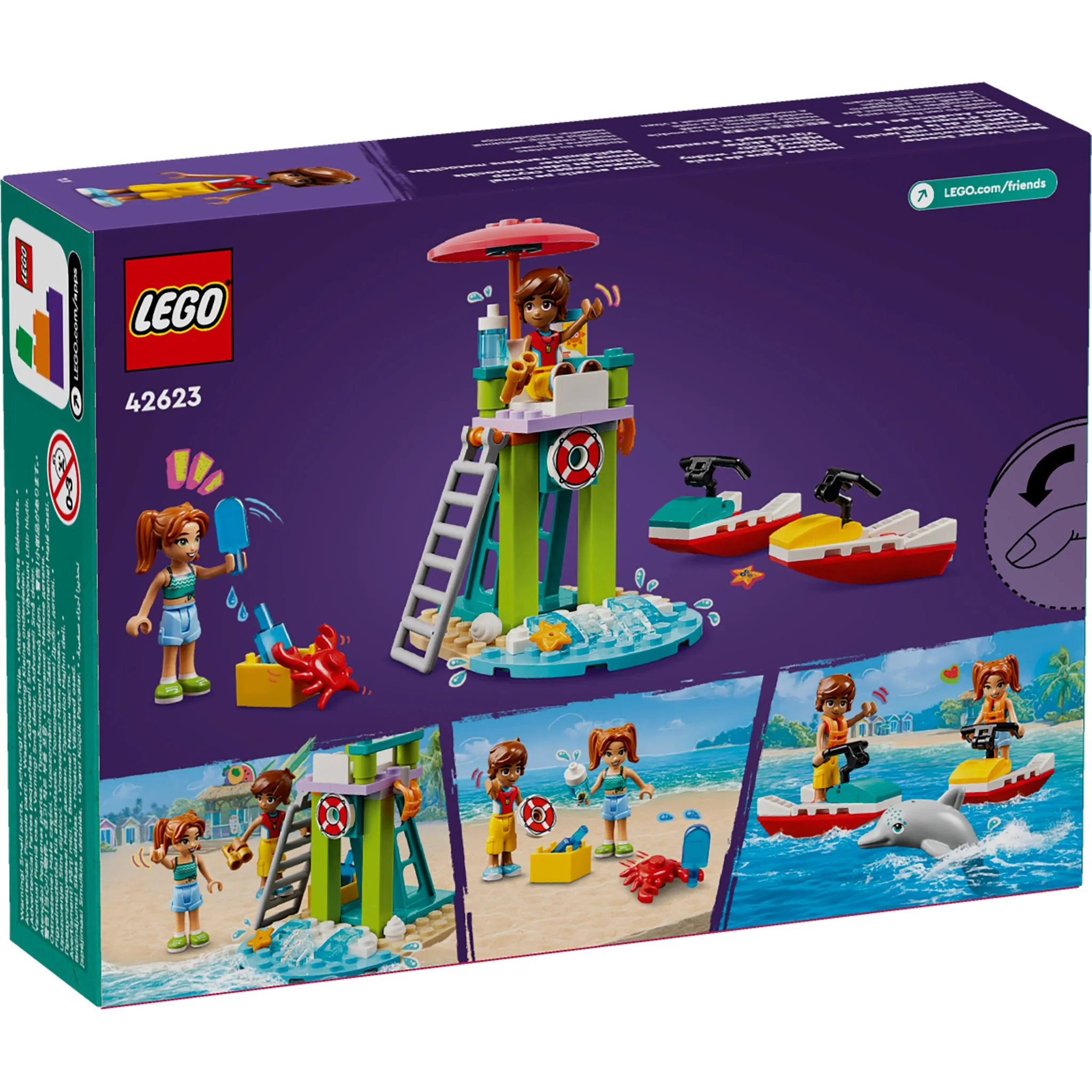 LEGO 42623 Friends Beach Water Scooter