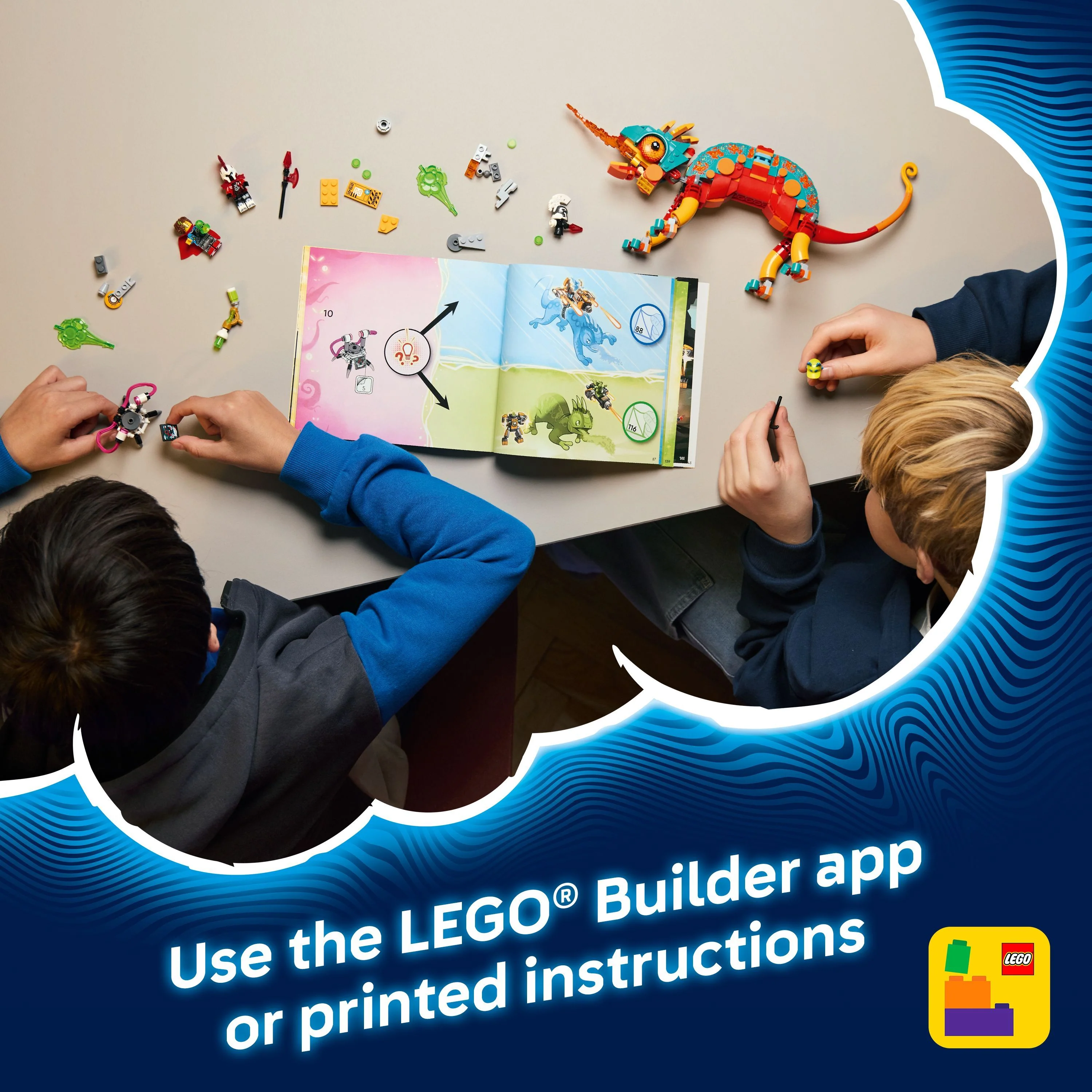 LEGO 71492 DREAMZzz Mateo's Fire Chameleon