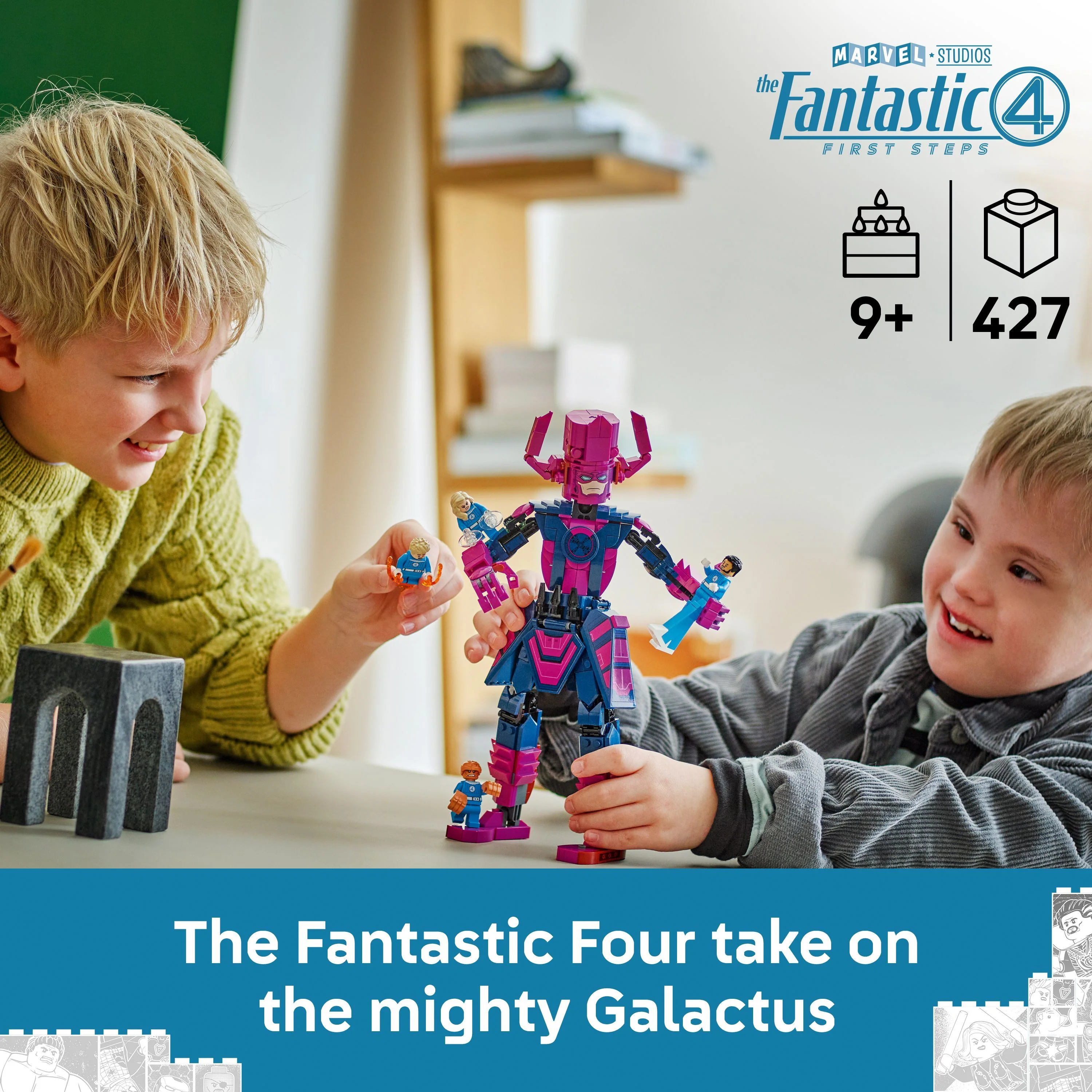 LEGO 76316 Marvel Fantastic Four vs. Galactus Construction Figure