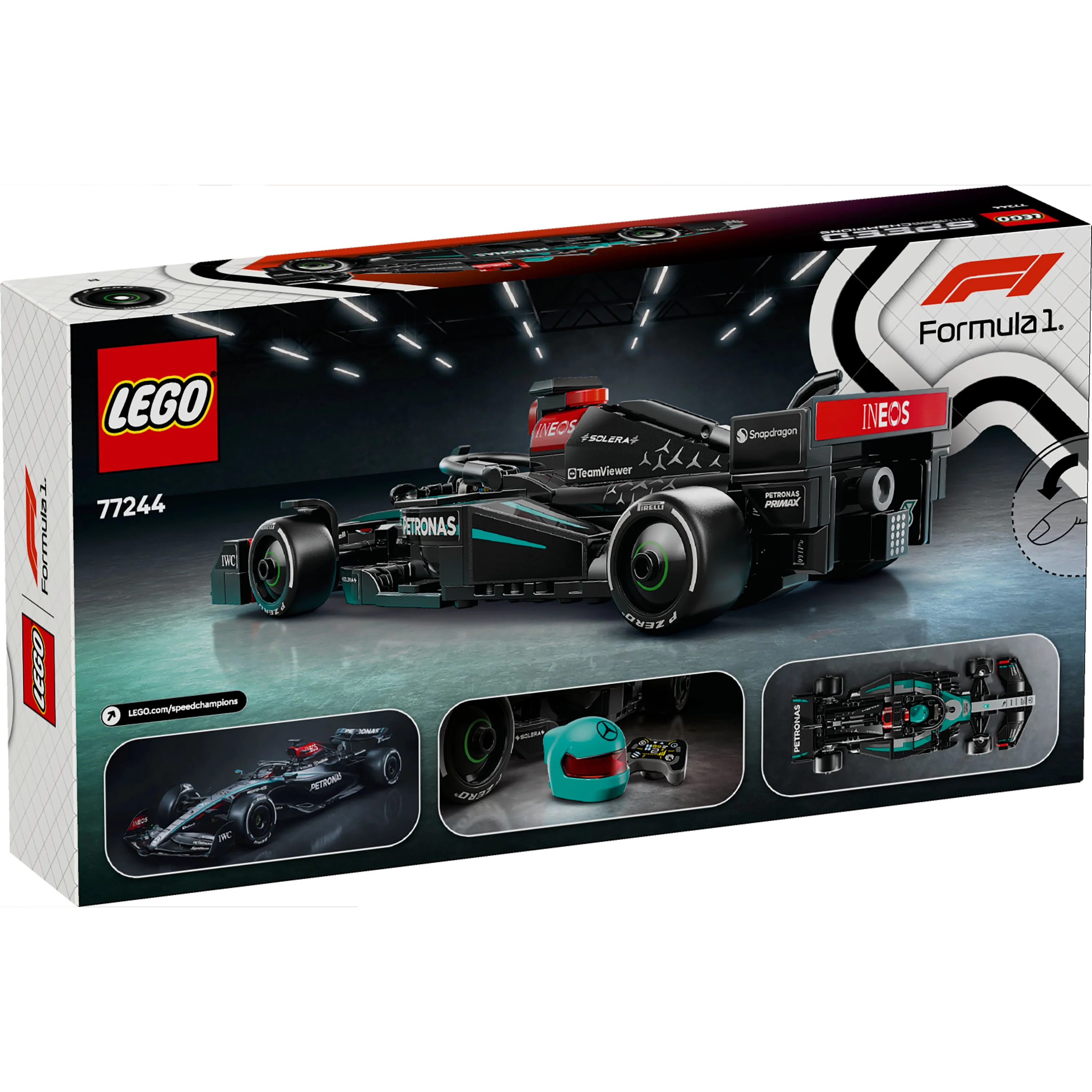 LEGO 77244 Speed Champions Mercedes-AMG F1 W15 Race Car