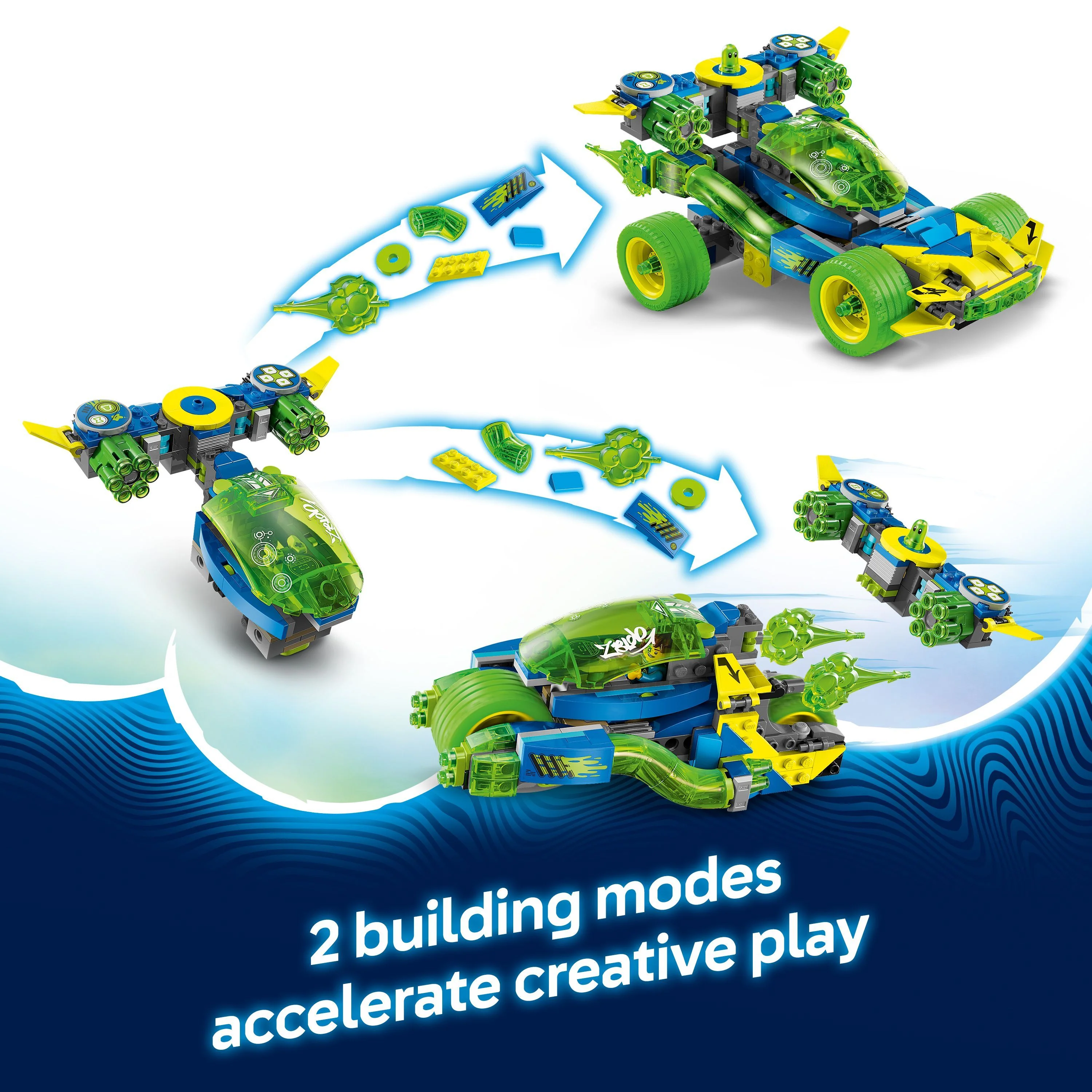 LEGO 71491 DREAMZzz Mateo and the Z-Blob Action Race Car