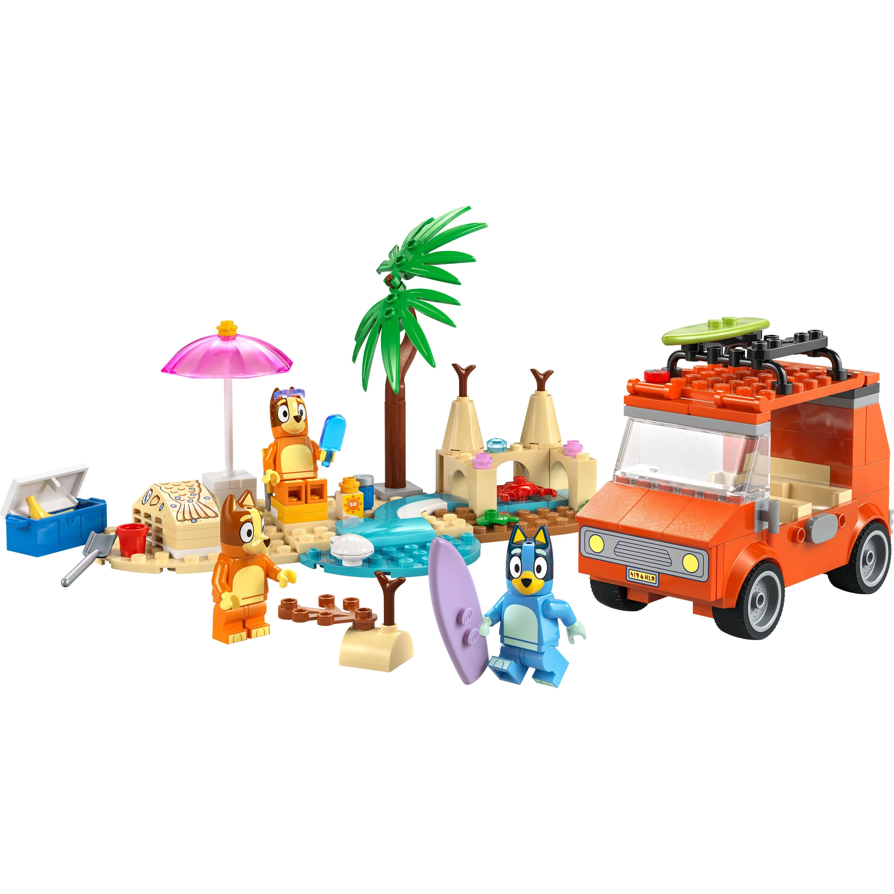 LEGO 11202 Bluey: Bluey's Beach & Family Car Trip