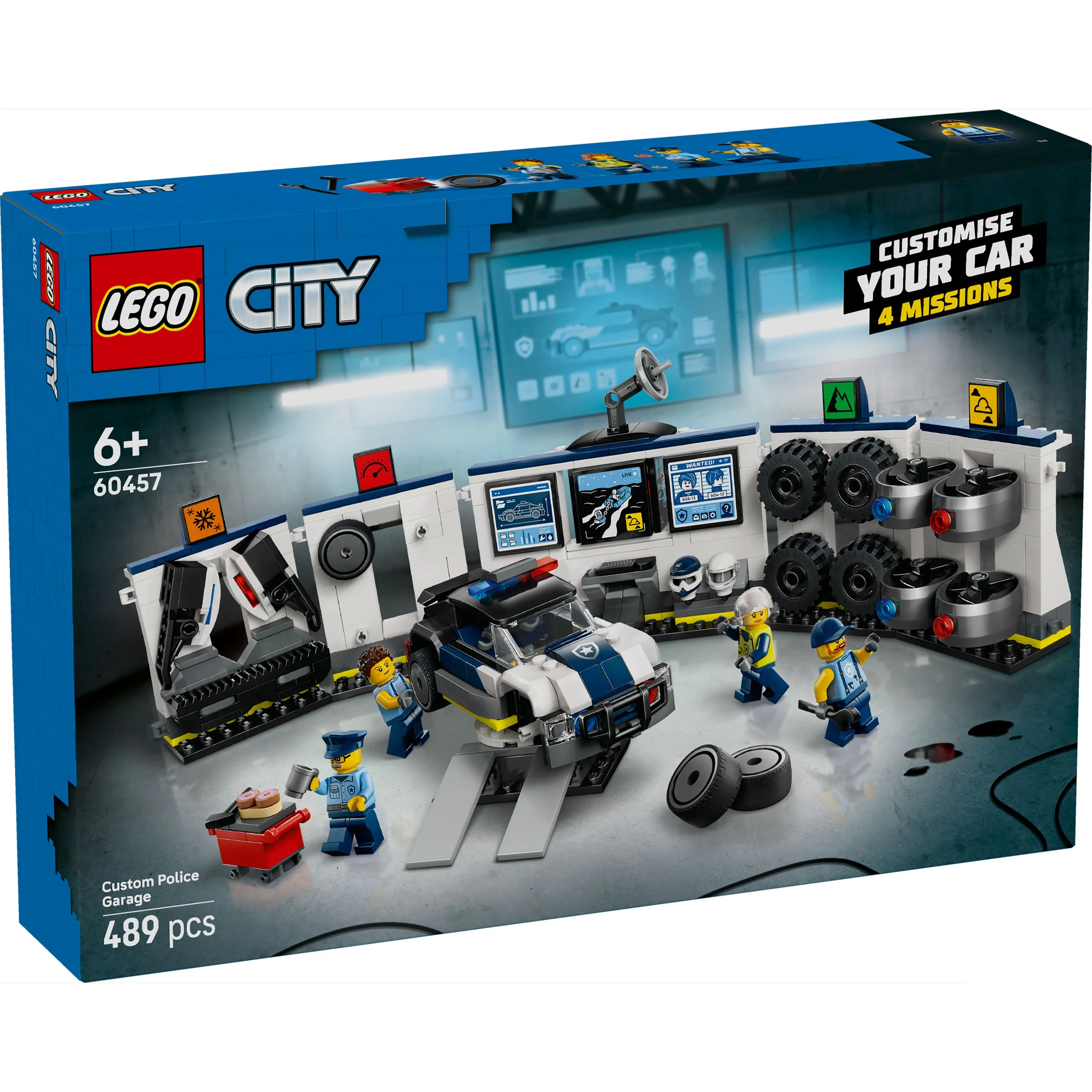 LEGO 60457 City Custom Police Car Garage