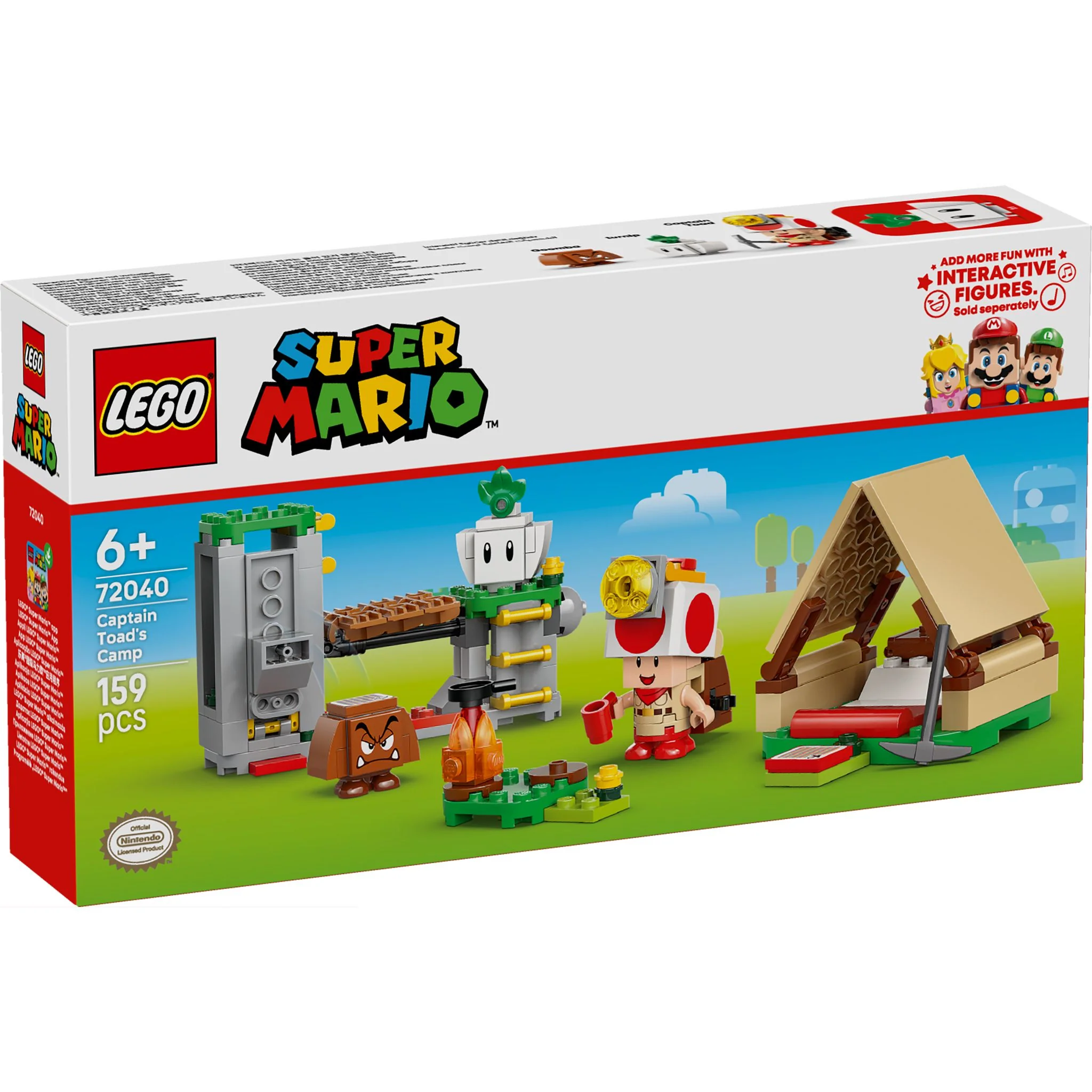 LEGO 72040 Super Mario Captain Toad's Camp