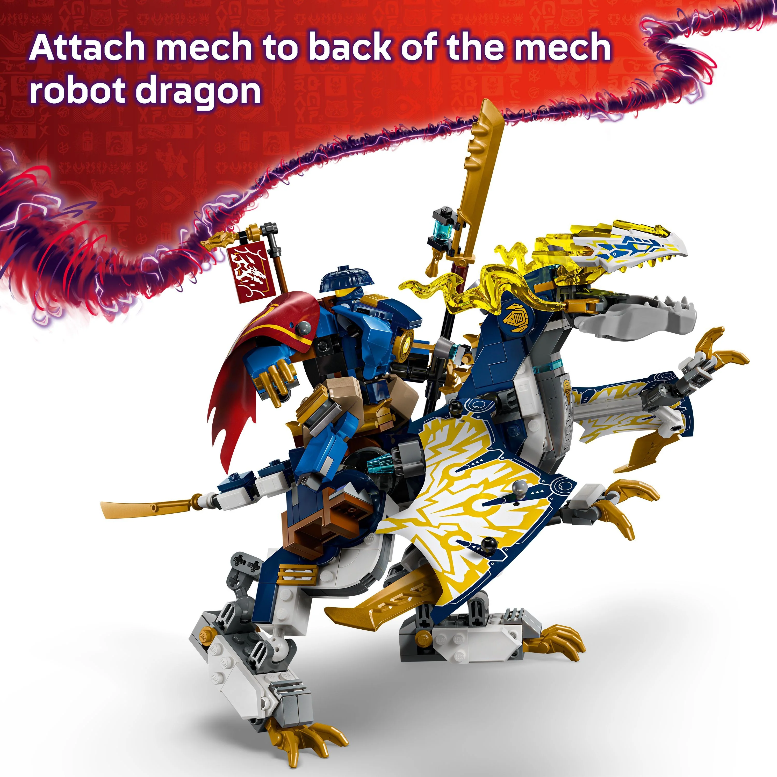 LEGO 71843 NINJAGO Rogue's Mech Dragon Rider