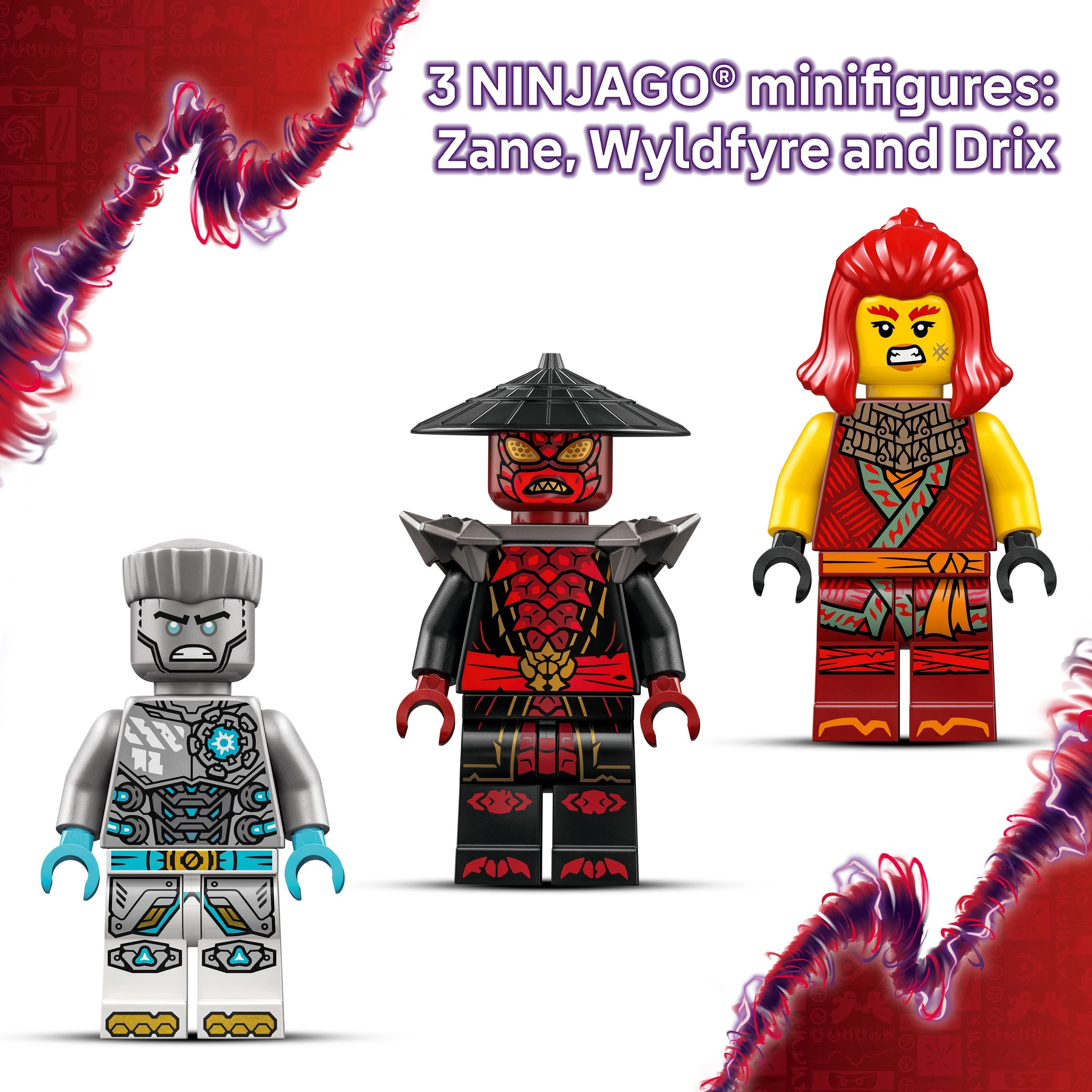 LEGO 71827 NINJAGO Zane's Battle Suit Mech