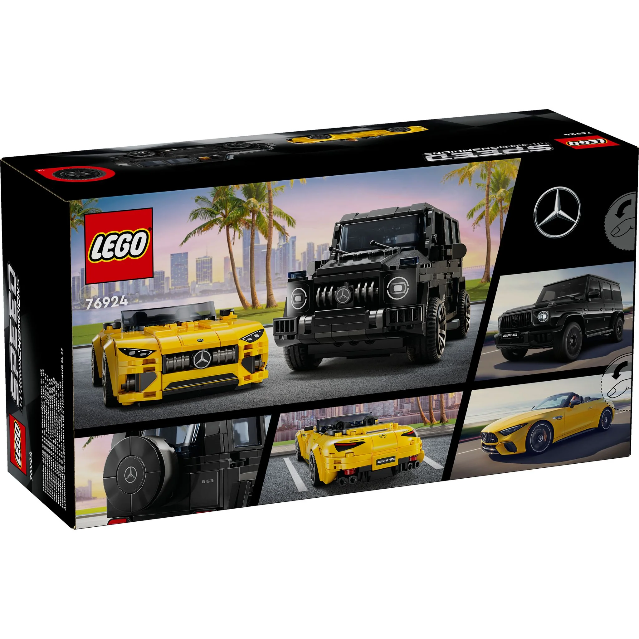 LEGO 76924 Speed Champions Mercedes-Amg G 63 & Mercedes-Amg Sl 63