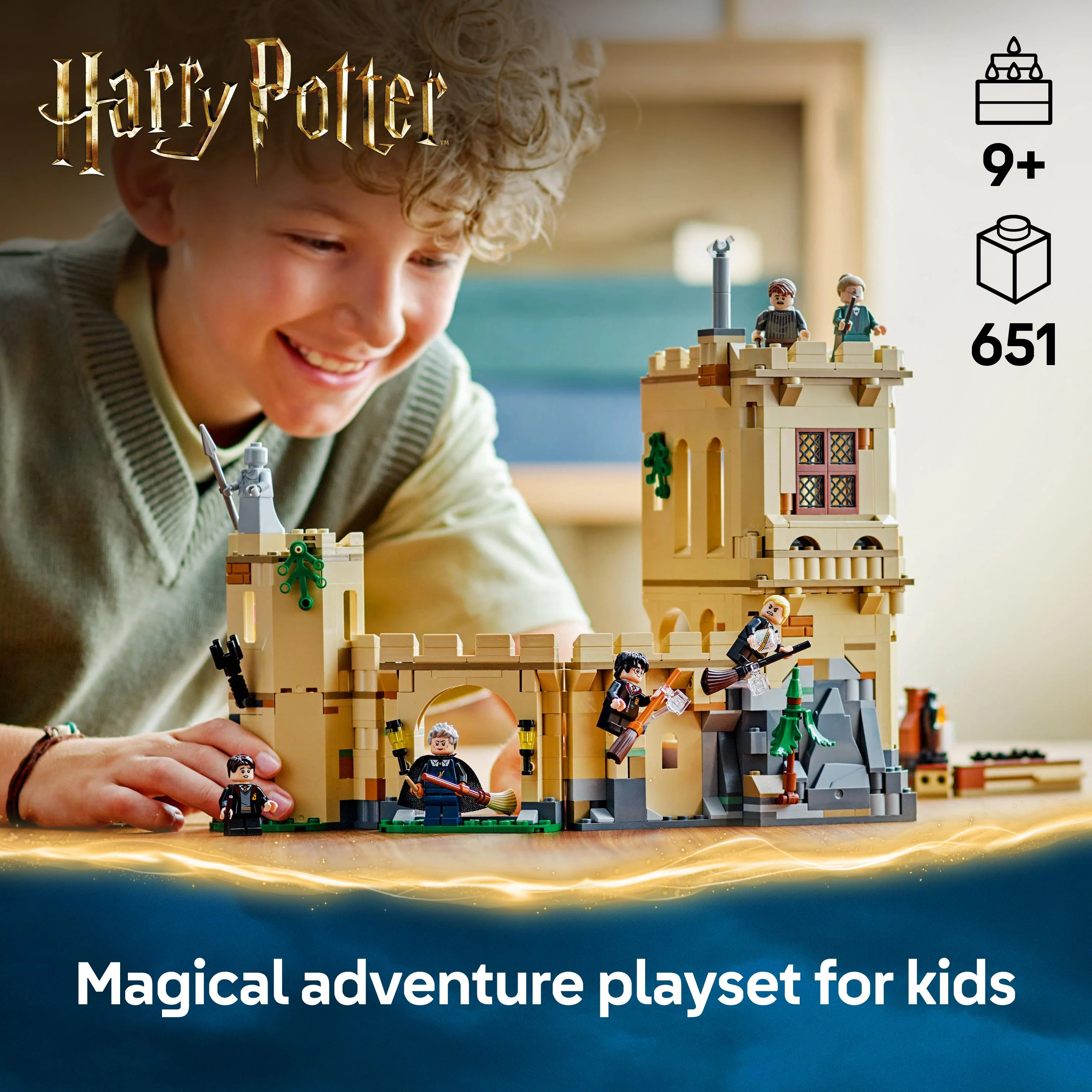 LEGO 76447 Harry Potter Hogwarts Castle: Flying Lessons