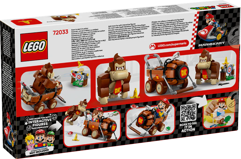 LEGO 72033 Super Mario Mario Kart – Donkey Kong & DK Jumbo