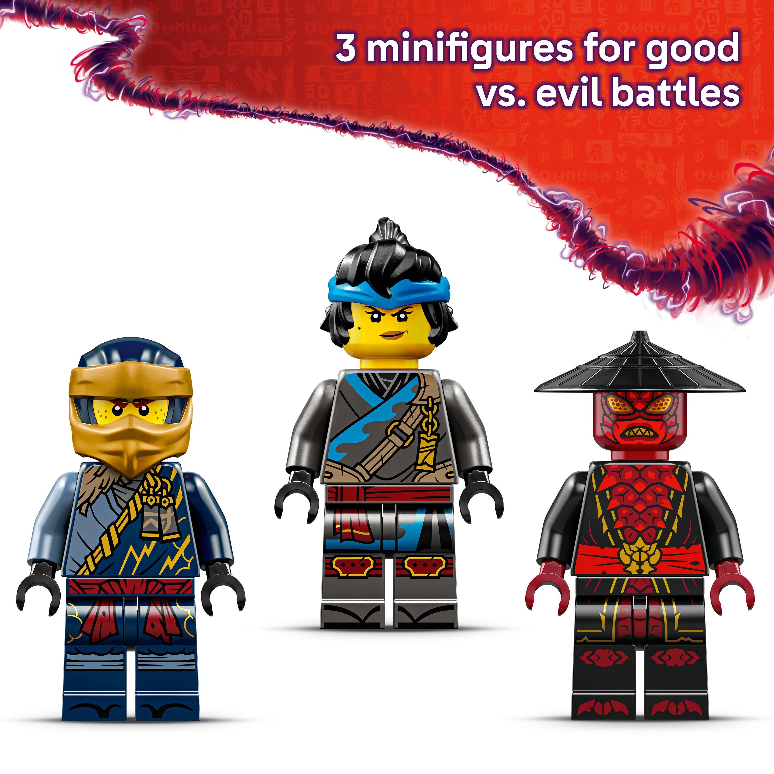 LEGO 71840 NINJAGO Rogue vs. Drix Race Car Duel