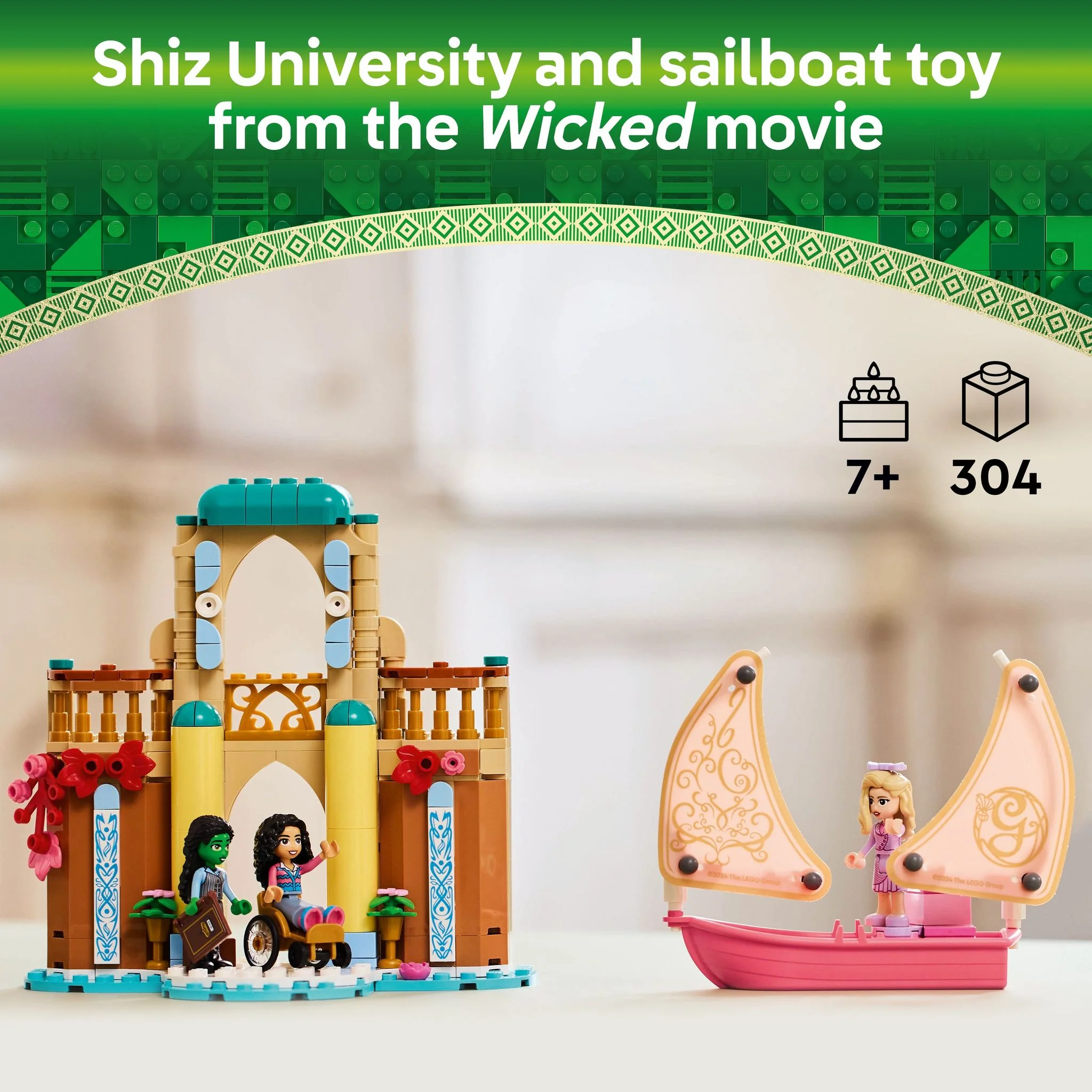 LEGO 75681 Wicked Glinda, Elphaba & Nessarose at Shiz University