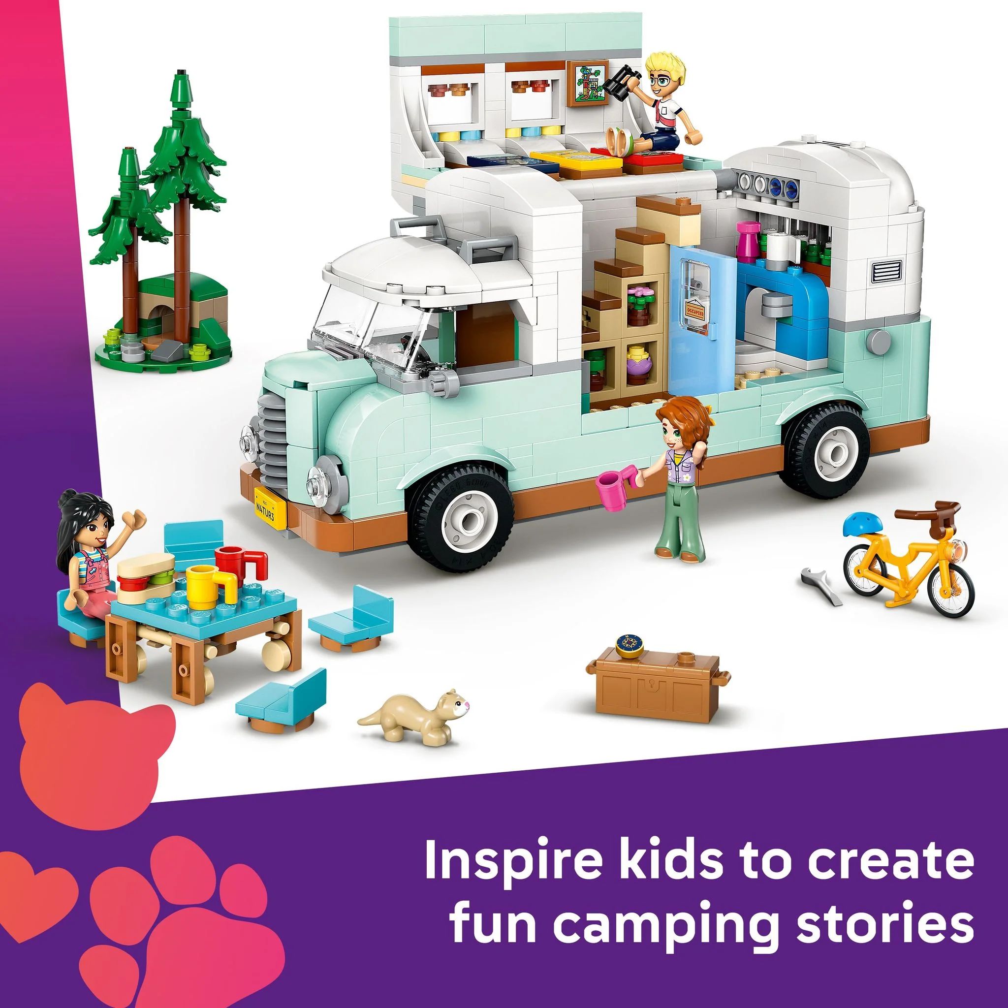 LEGO 42663 Friends Friendship Camper Van Adventure