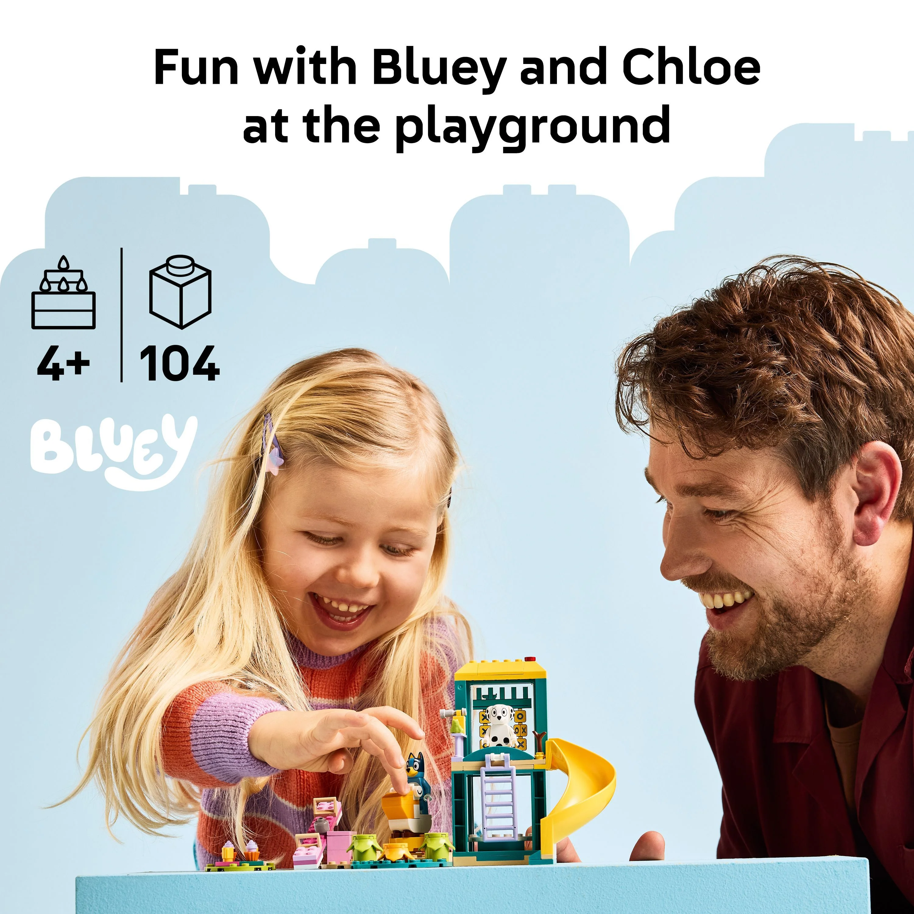 LEGO 11201 Bluey Playground Fun with Bluey and Chloe